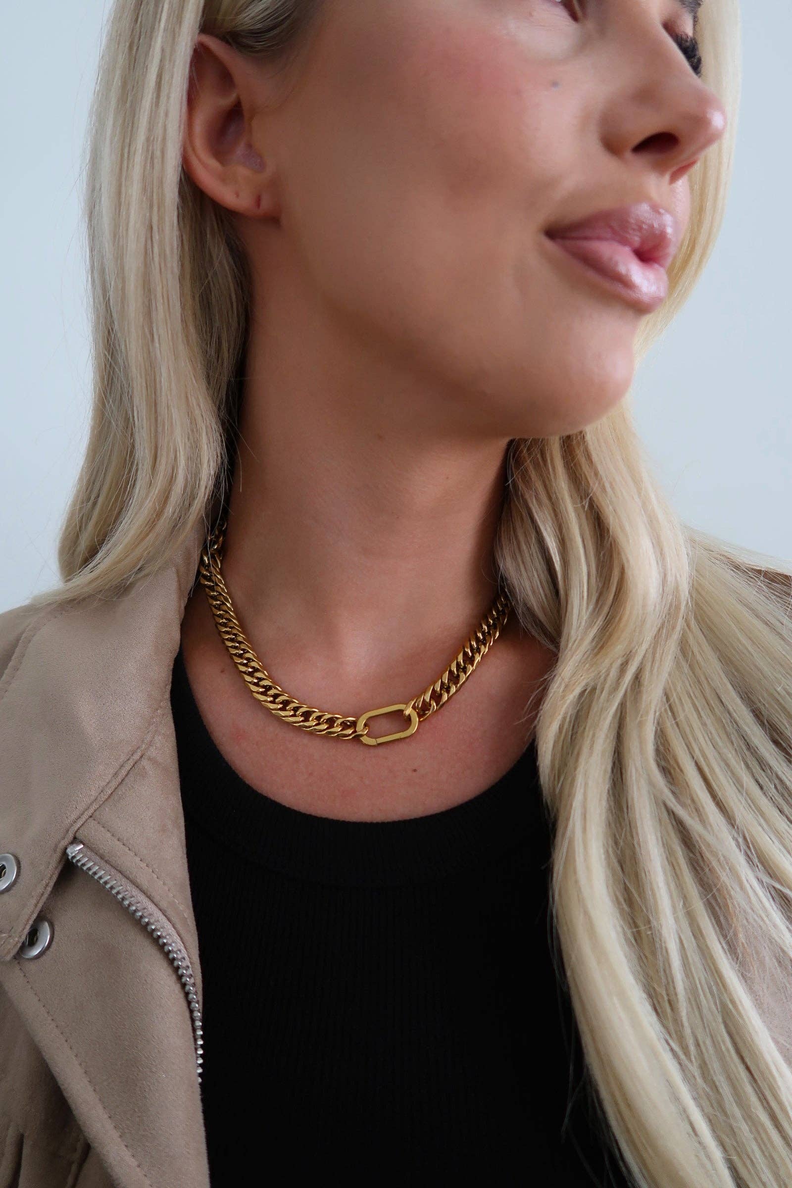 CHANSUTT PEARLS | KAYLA NECKLACE: TWO TONED