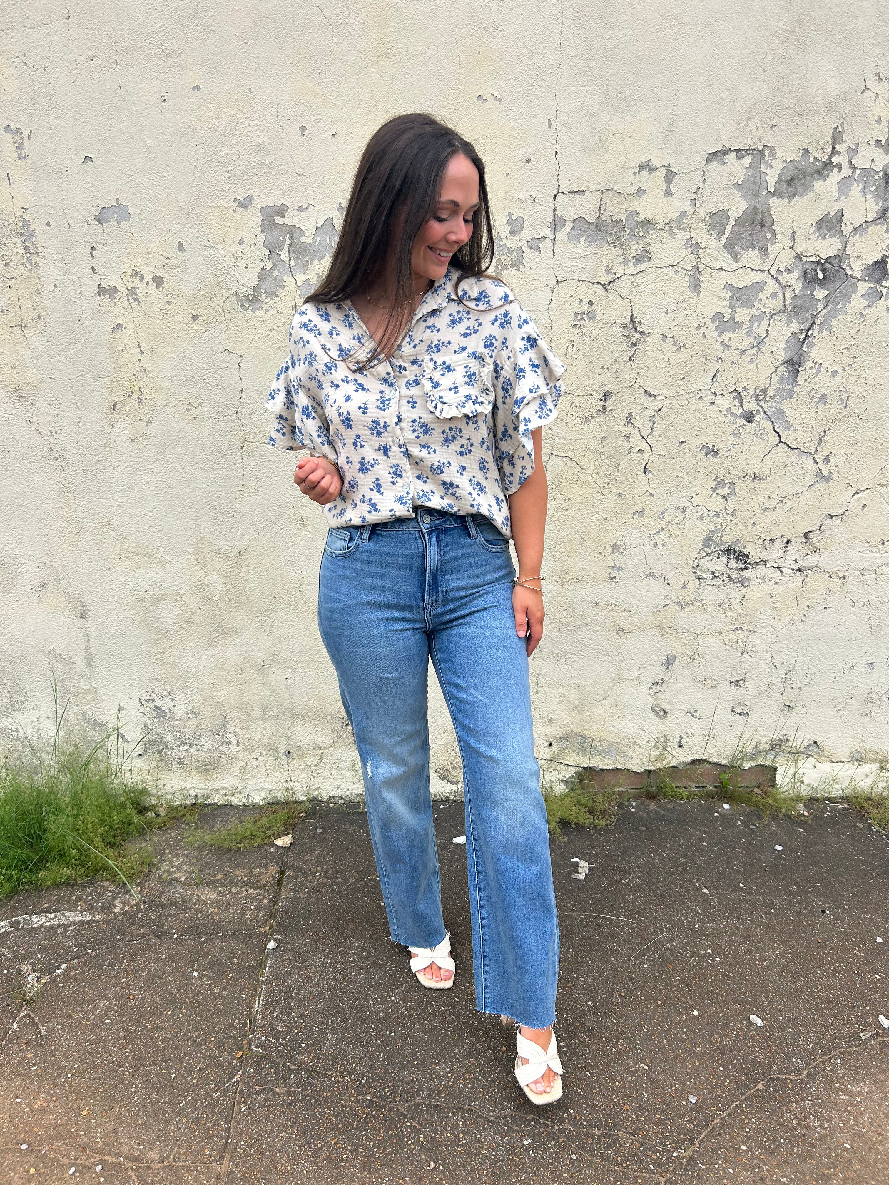 IVY JANE | DISTY FLORAL SHIRT