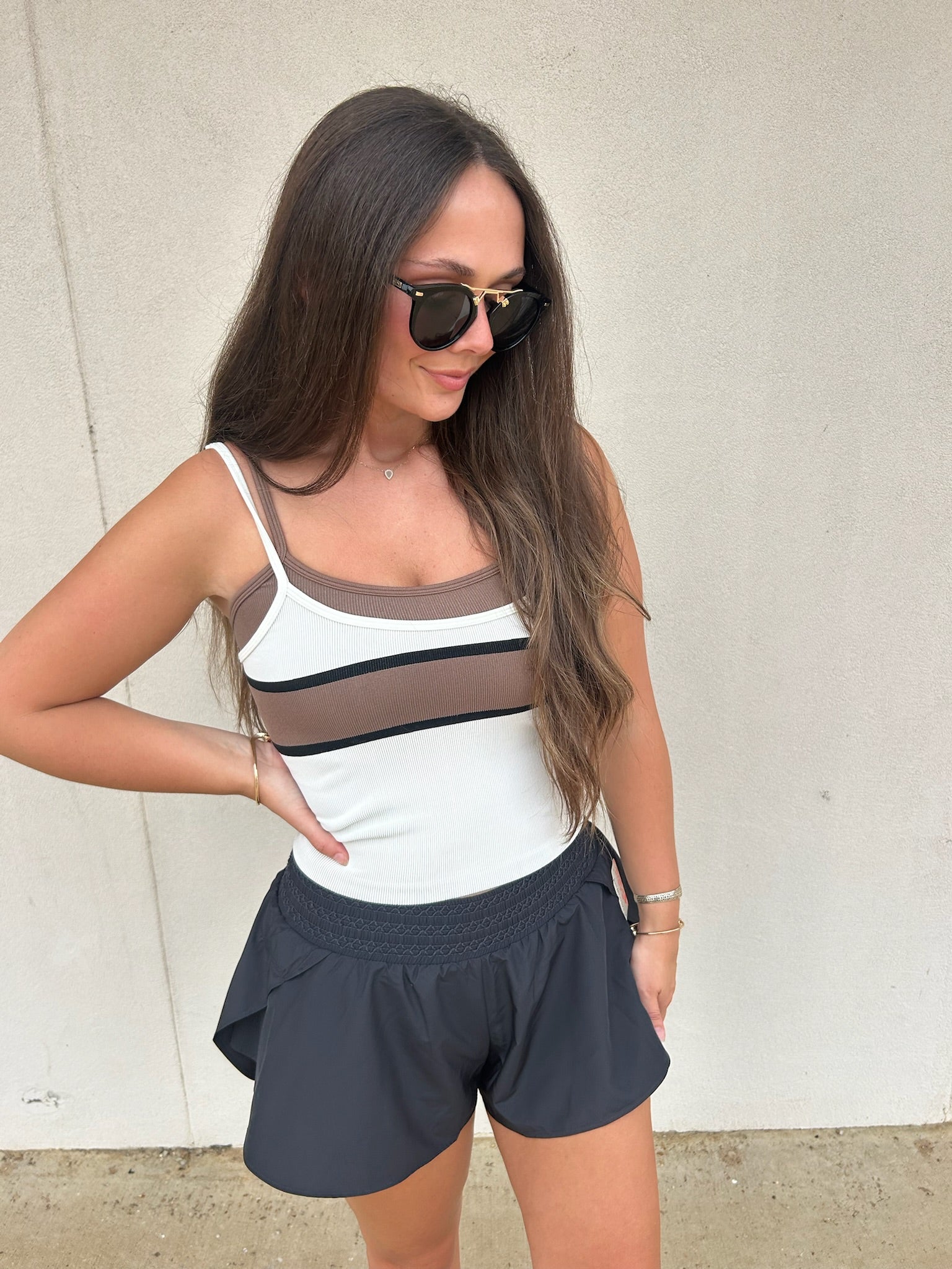 FREE PEOPLE MOVEMENT | ELEMENT SHORT IN BLACK