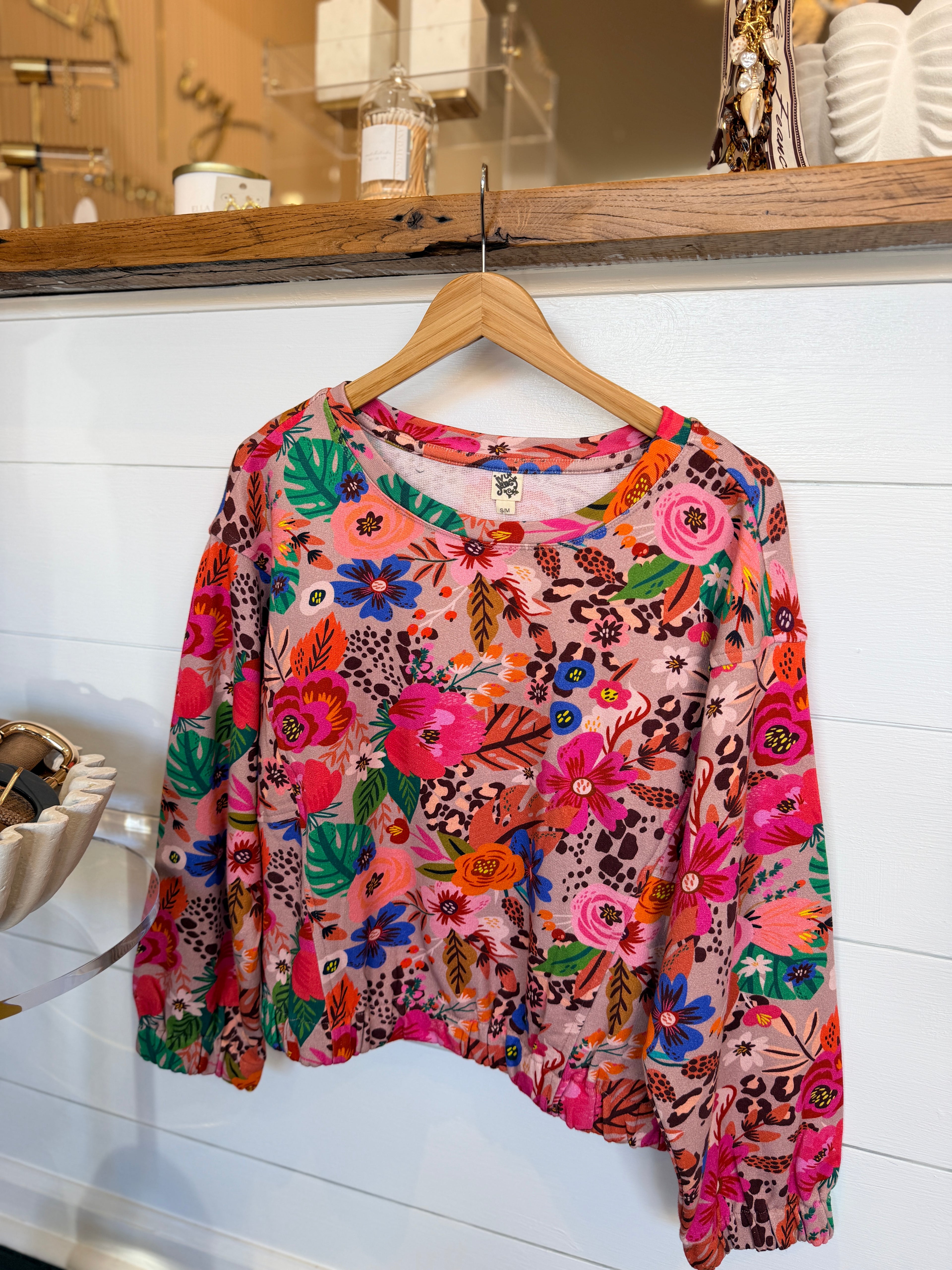 IVY JANE | WILDFLOWER SKETCH SWEATSHIRT