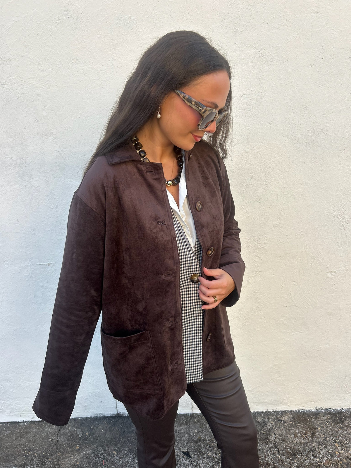 Z SUPPLY | DECKER SUEDE CHORE COAT