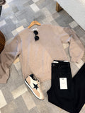 Z SUPPLY | CLASSIC BOYFRIEND SWEATSHIRT IN HEATHER ASH