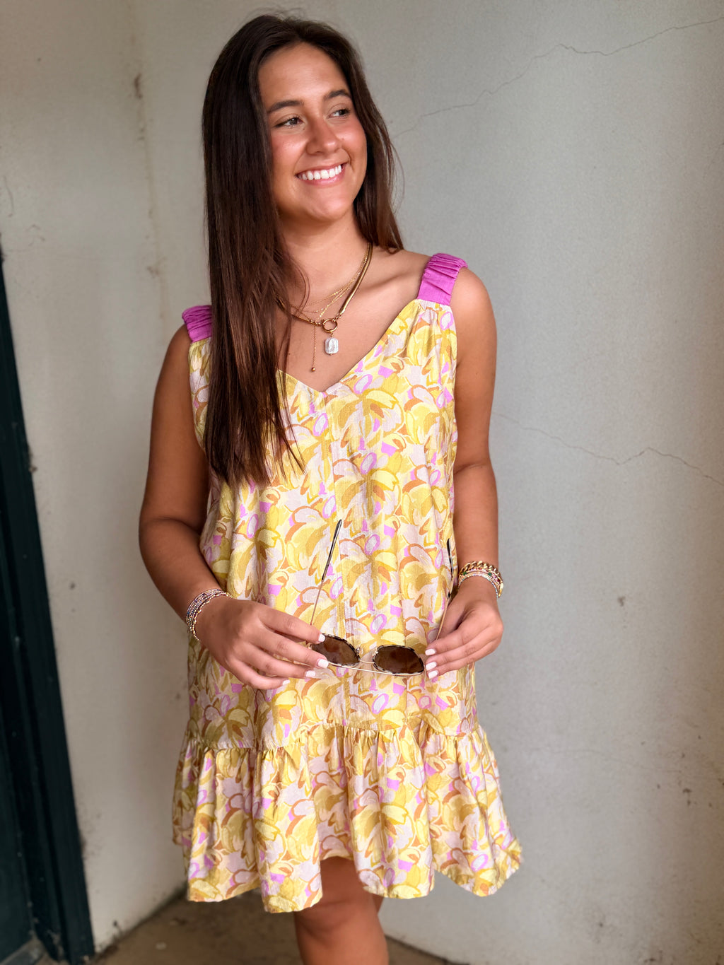 YELLOW LOVEBIRDS THE LABEL | THE ELVIRA DRESS