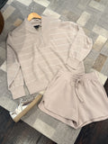 THE HAMPTON STRIPE DRAWSTRING SHORT