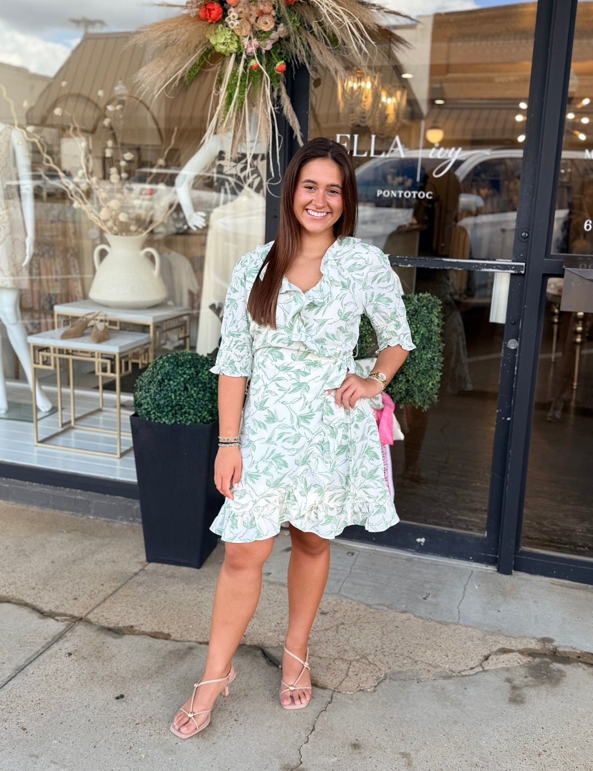 THE GARDEN PARTY WRAP DRESS