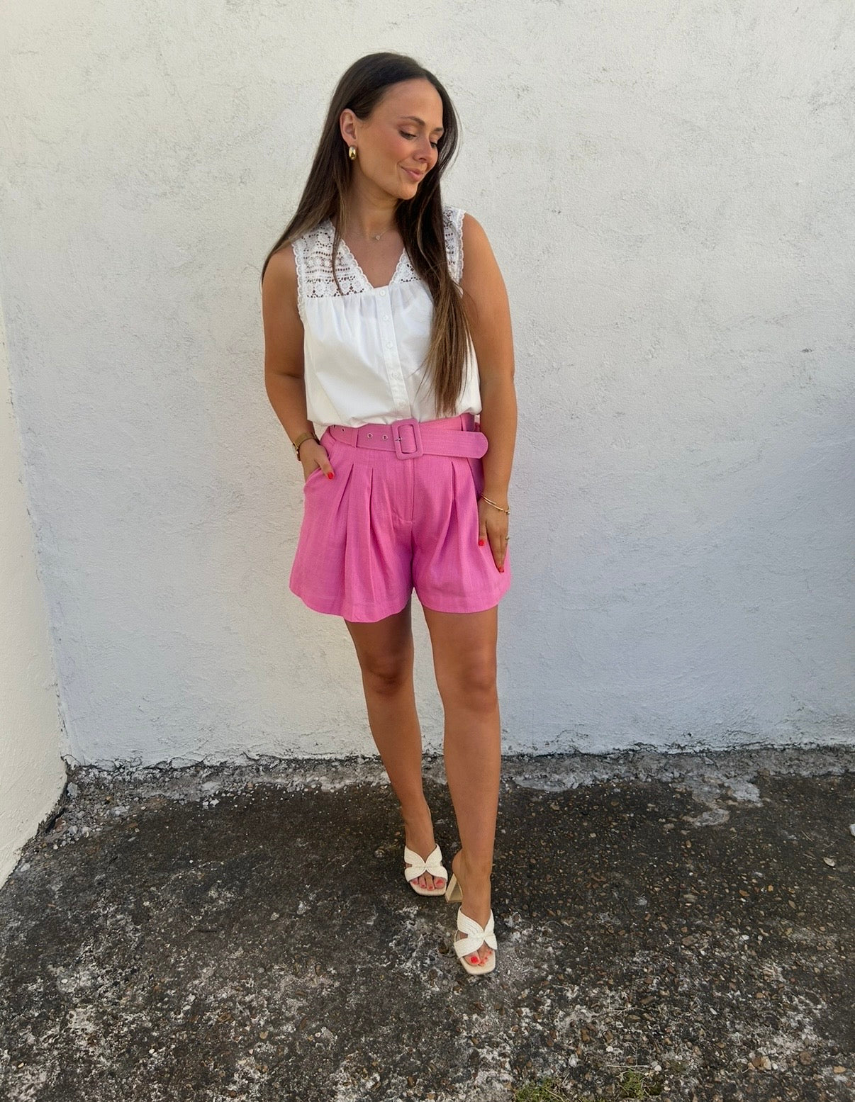COTTON CANDY LINEN SHORT