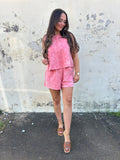 ROSEWASHED SEAMED TANK