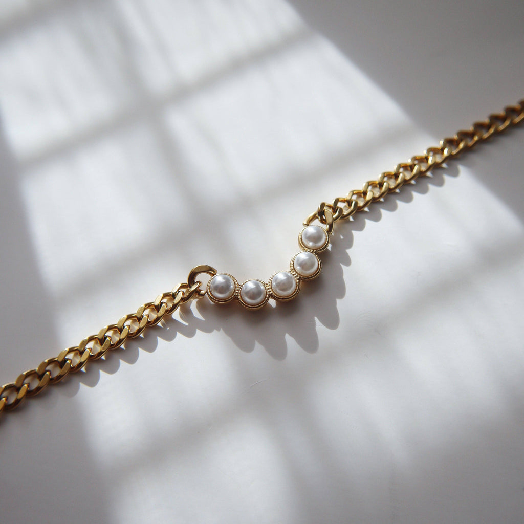 JESSA JEWELRY | DELPHINE PEARL NECKLACE