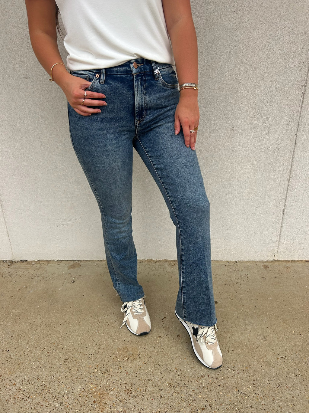 DEAR JOHN | JEANNE CROPPED FLARE