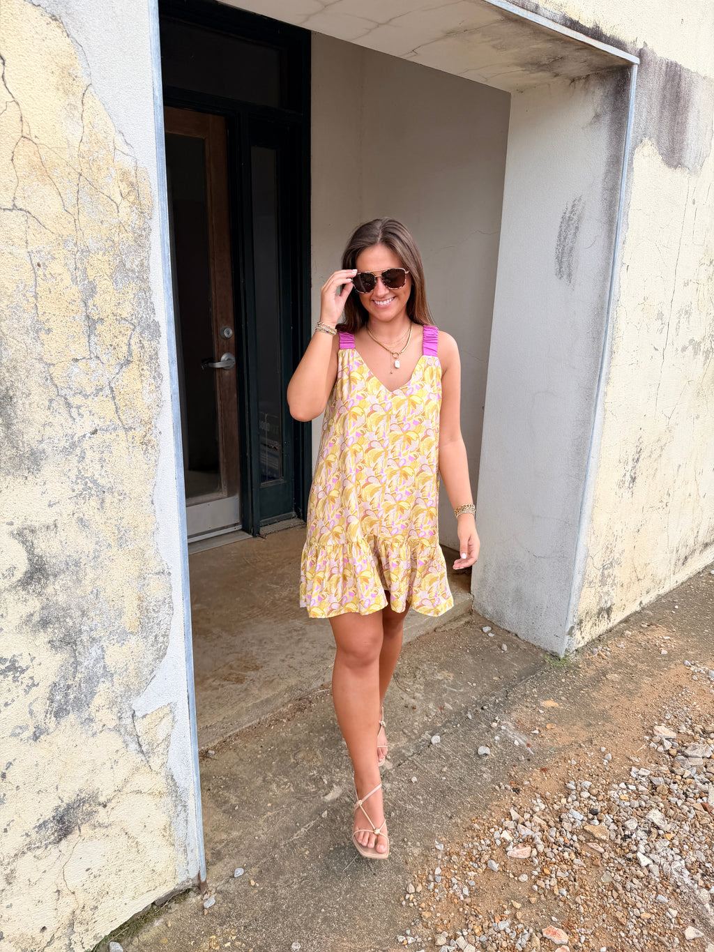 YELLOW LOVEBIRDS THE LABEL | THE ELVIRA DRESS