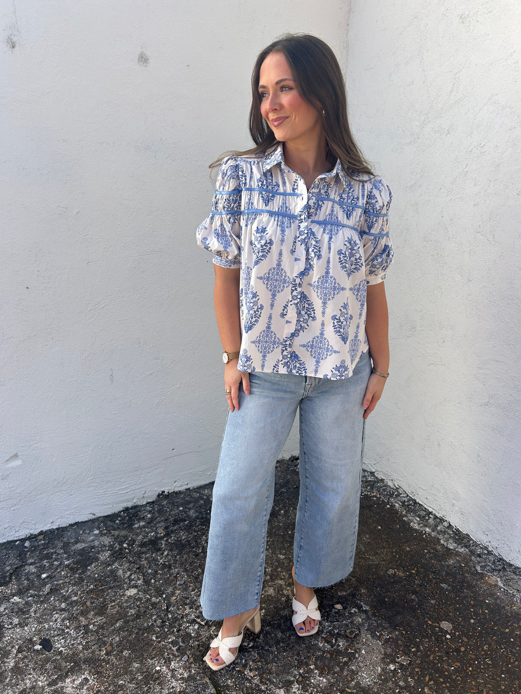 KARLIE | FRENCH VINTAGE TOP