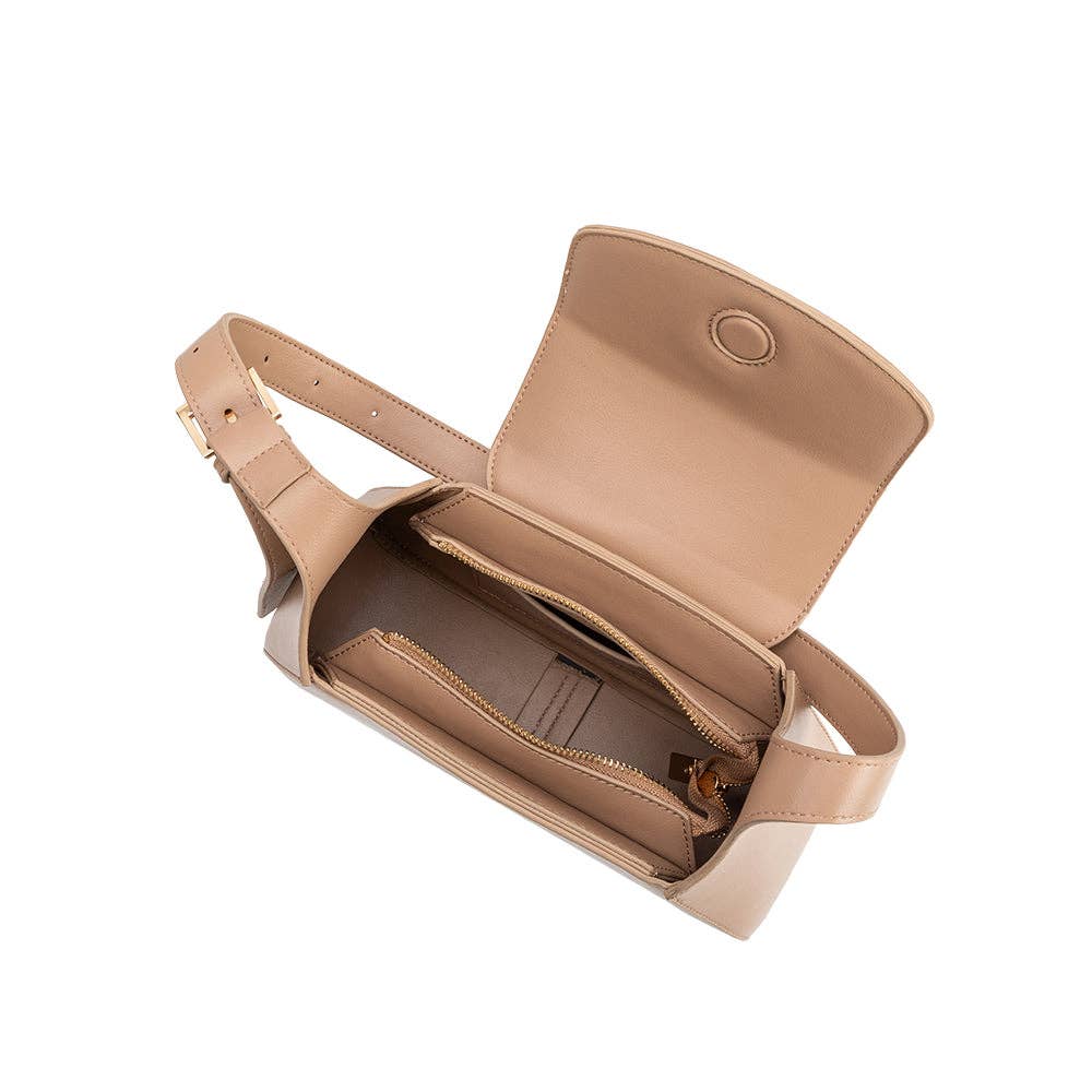 MELIE BIANCO | MELODY NUDE SHOULDER BAG