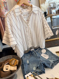 FREE PEOPLE | SEASIDE COTTON STRIPE