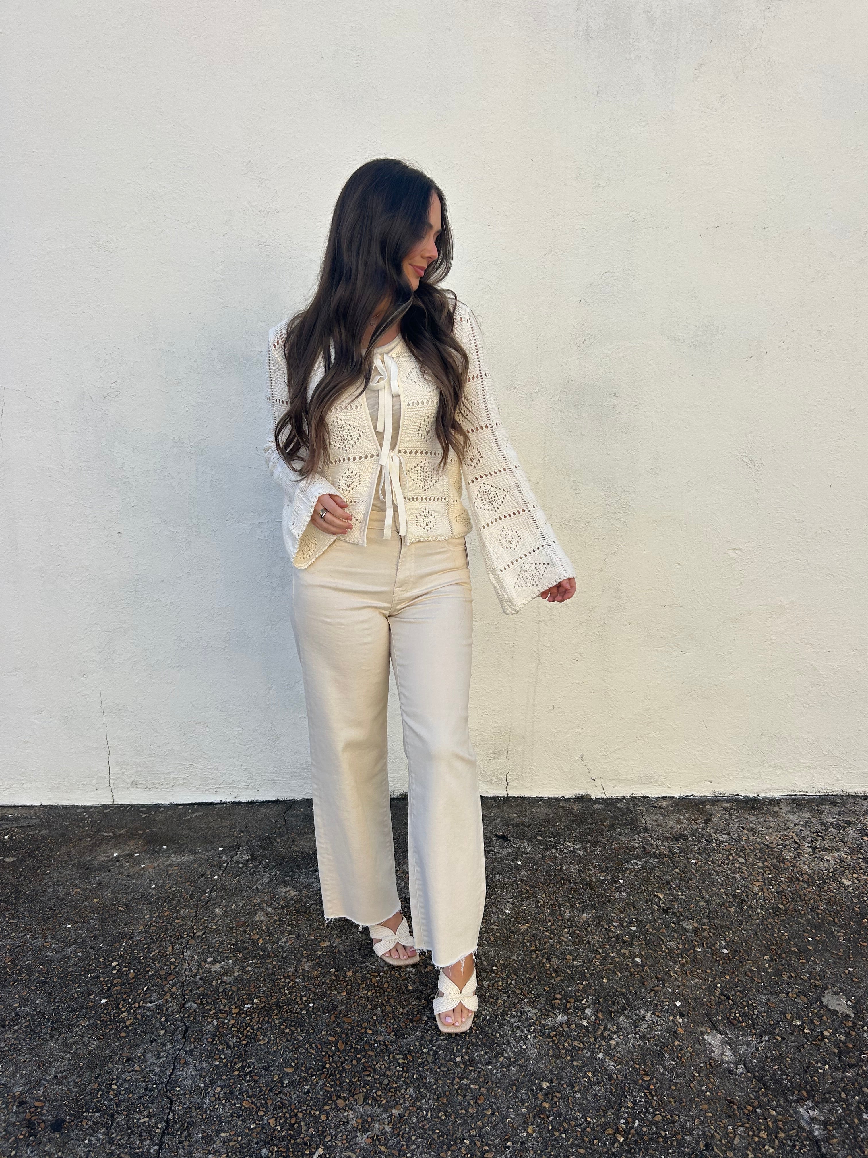 ANOTHER LOVE | DAISY TOP IN VINTAGE CREAM