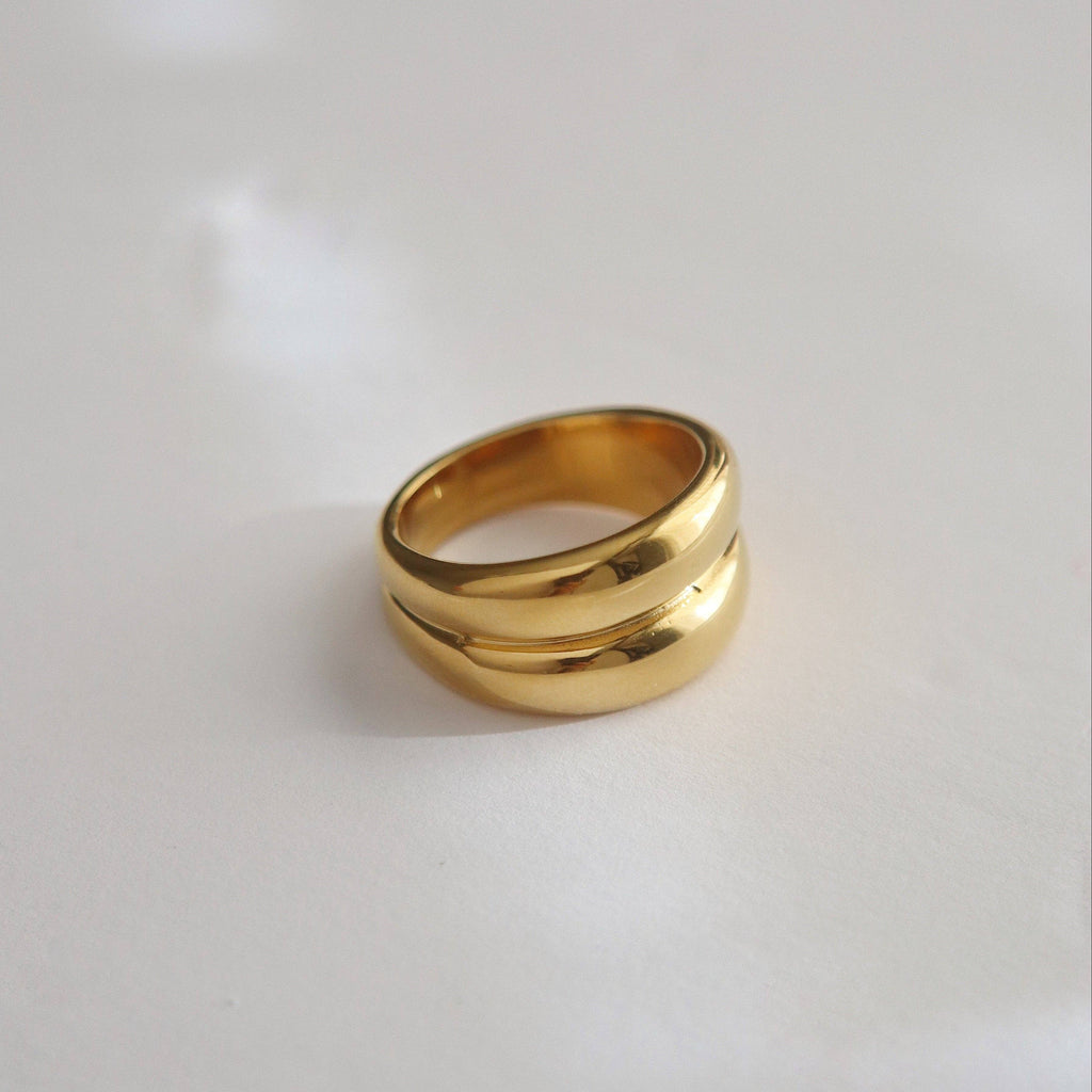 JESSA JEWELRY | DOUBLE BAND CHUNKY RING SIZE 6