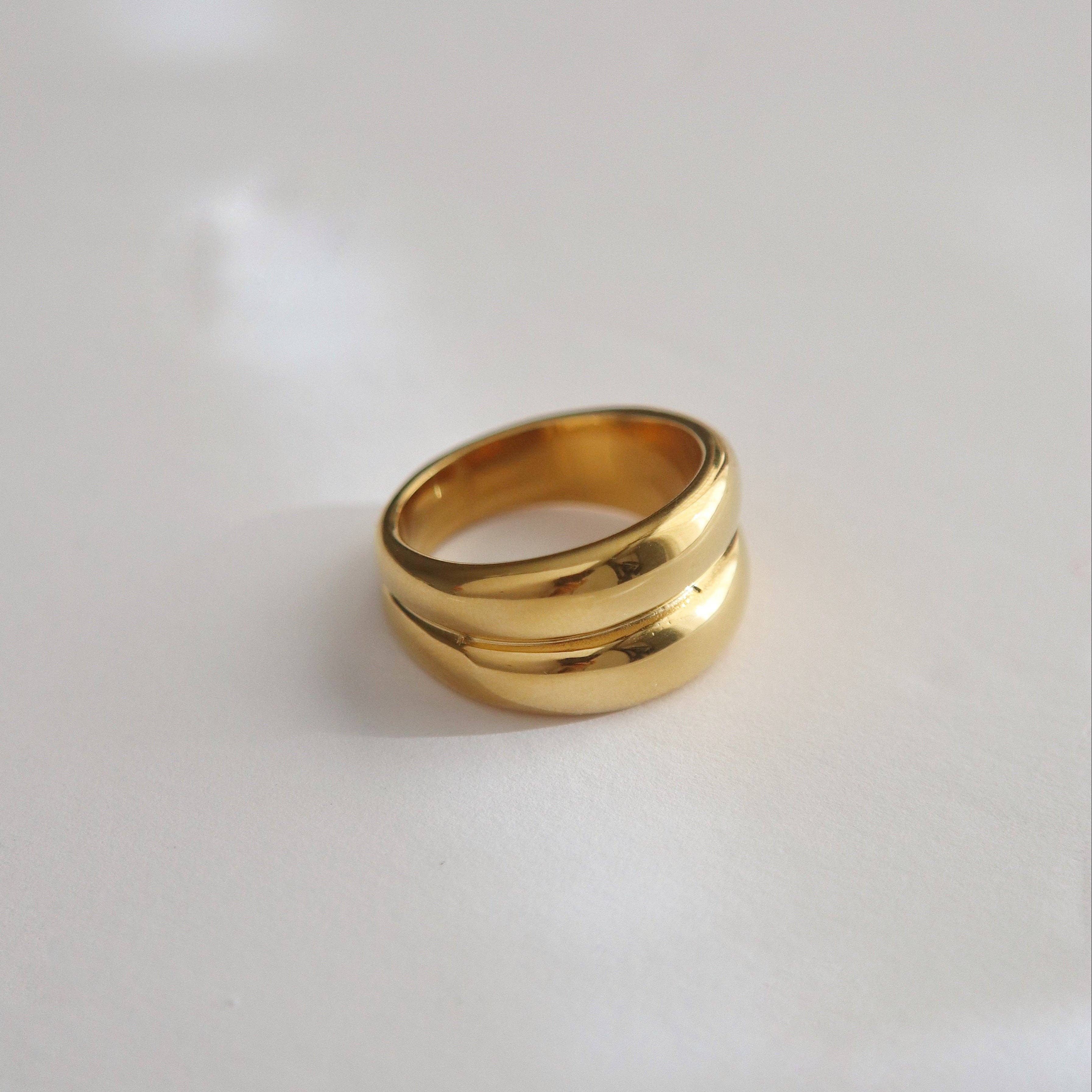 JESSA JEWELRY | DOUBLE BAND CHUNKY RING SIZE 6