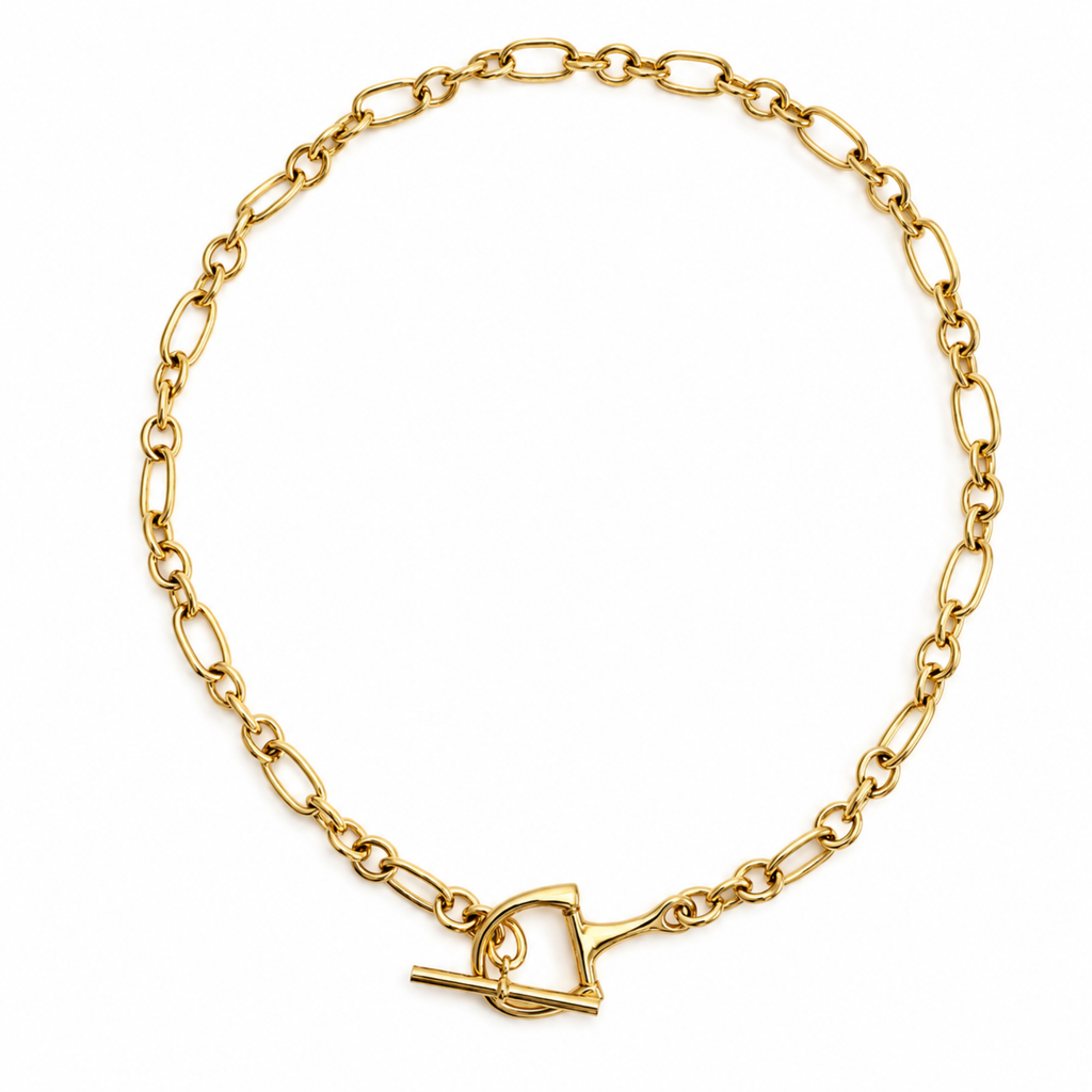 ELLA IVY | CHUNKY EQUESTRIAN BIT NECKLACE