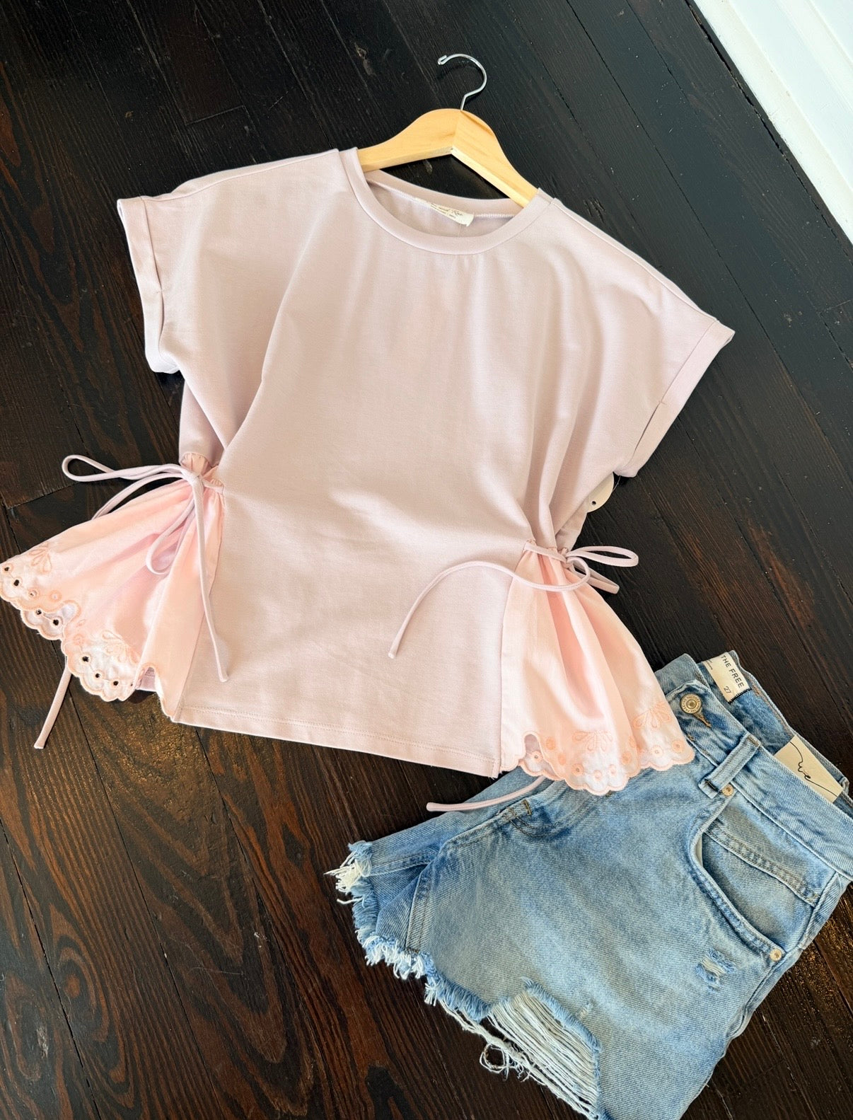 THE MAGNOLIA RUFFLE TOP