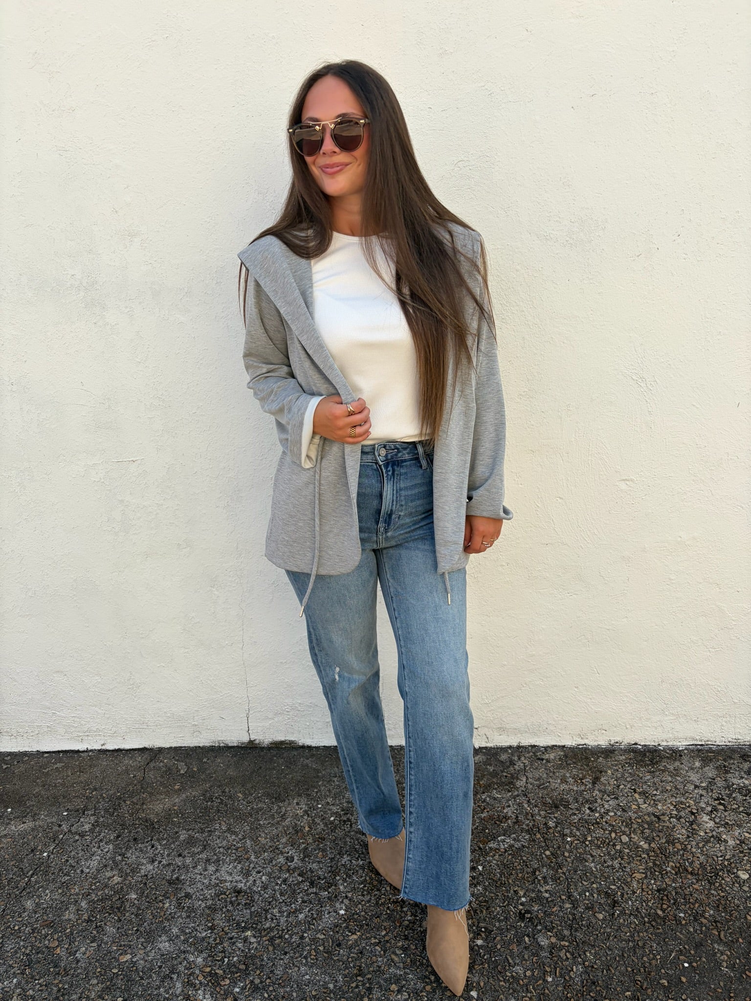ELLE GREY | EVERYDAY STRETCH KNIT BLAZER