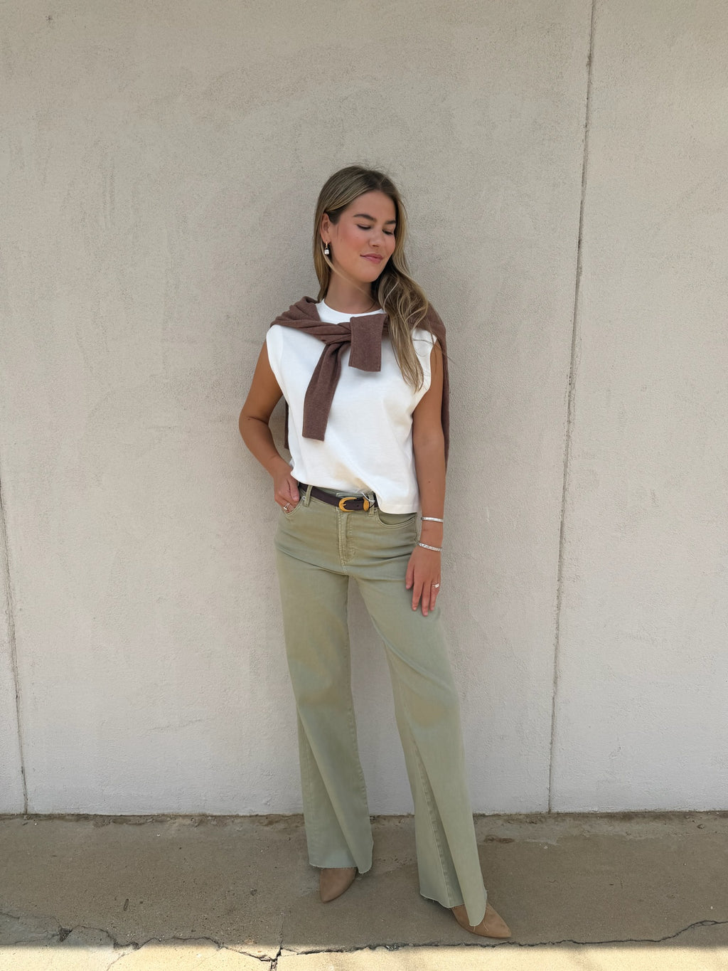 DEAR JOHN | ANYA EMBROIDERED TOP