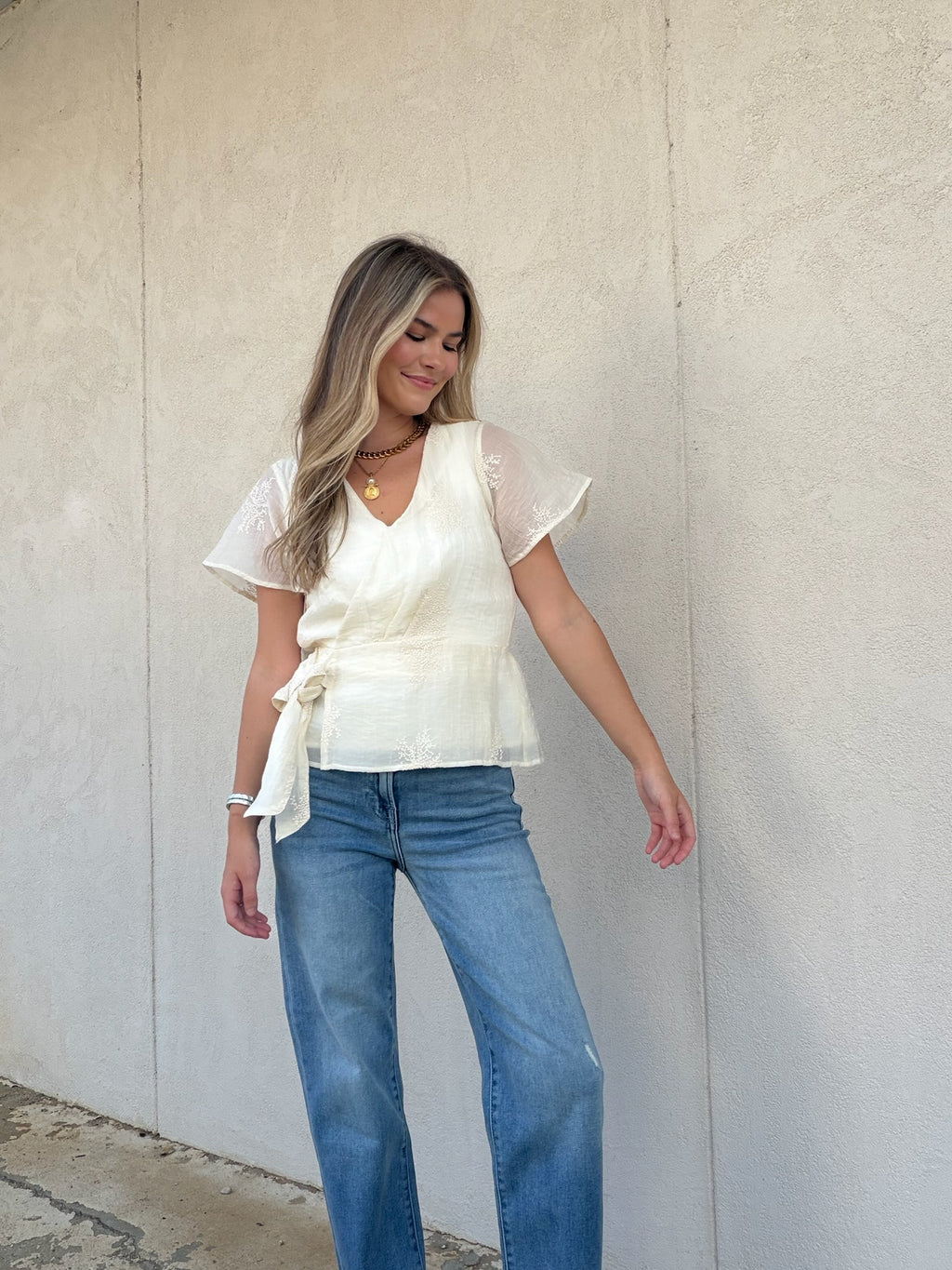 LIVERPOOL | DATE NIGHT WRAP TOP