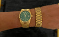 CHANSUTT PEARLS | THICK GOLD WATCH BAND BRACELET