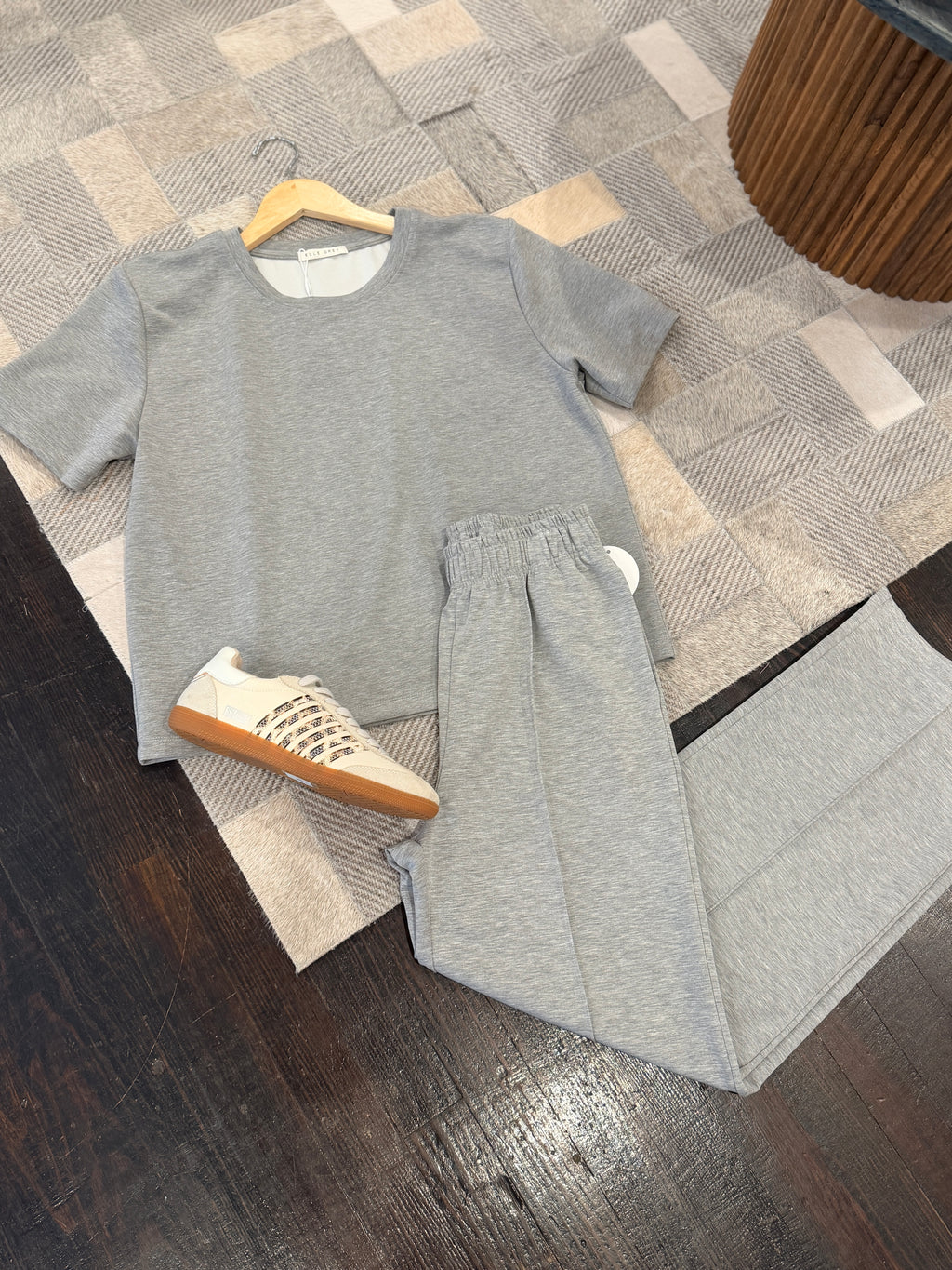 THE ESSENTIAL SOFT CREW TEE | HEATHER GREY