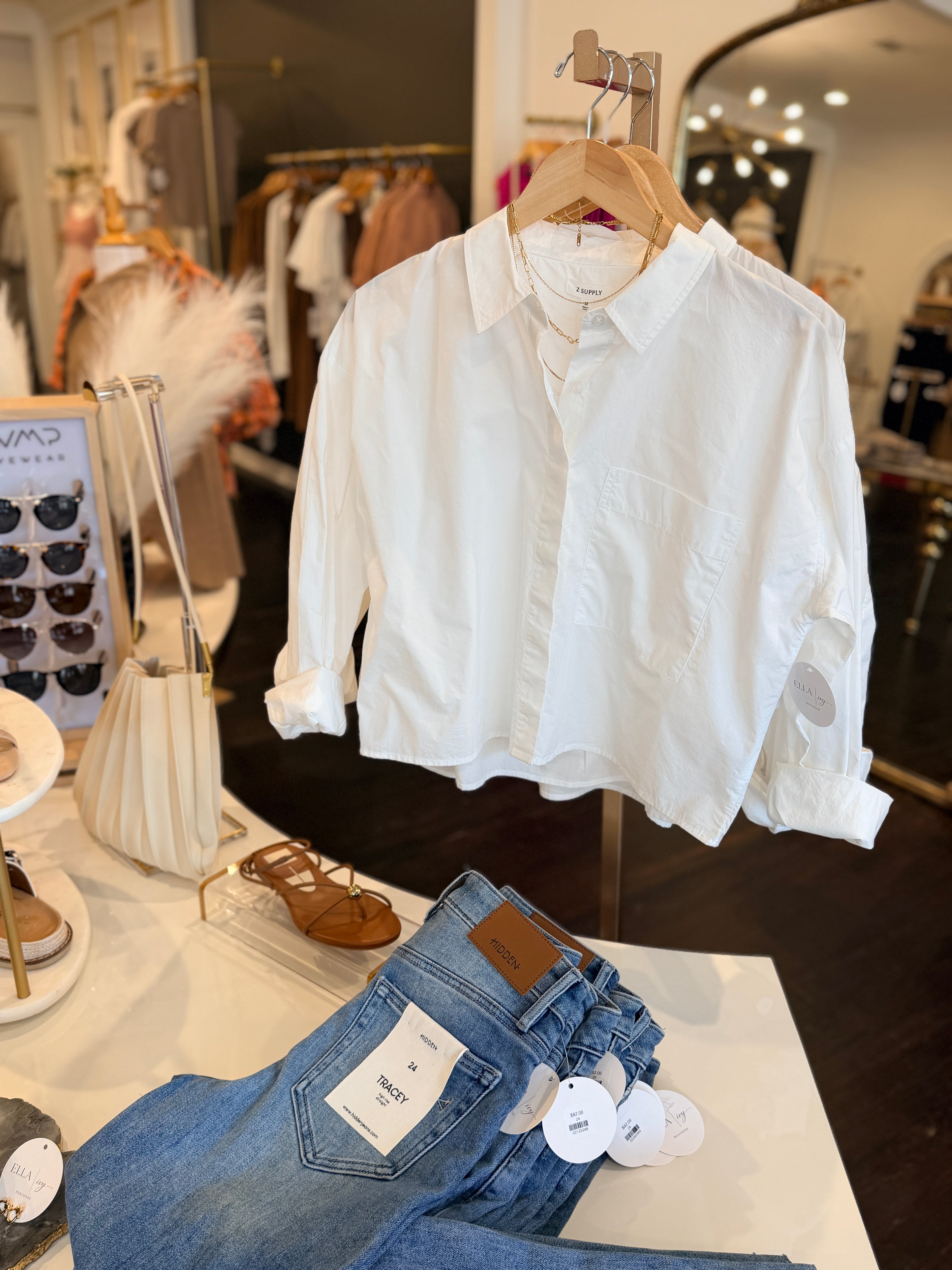 Z SUPPLY | FAVORITE BUTTON UP TOP