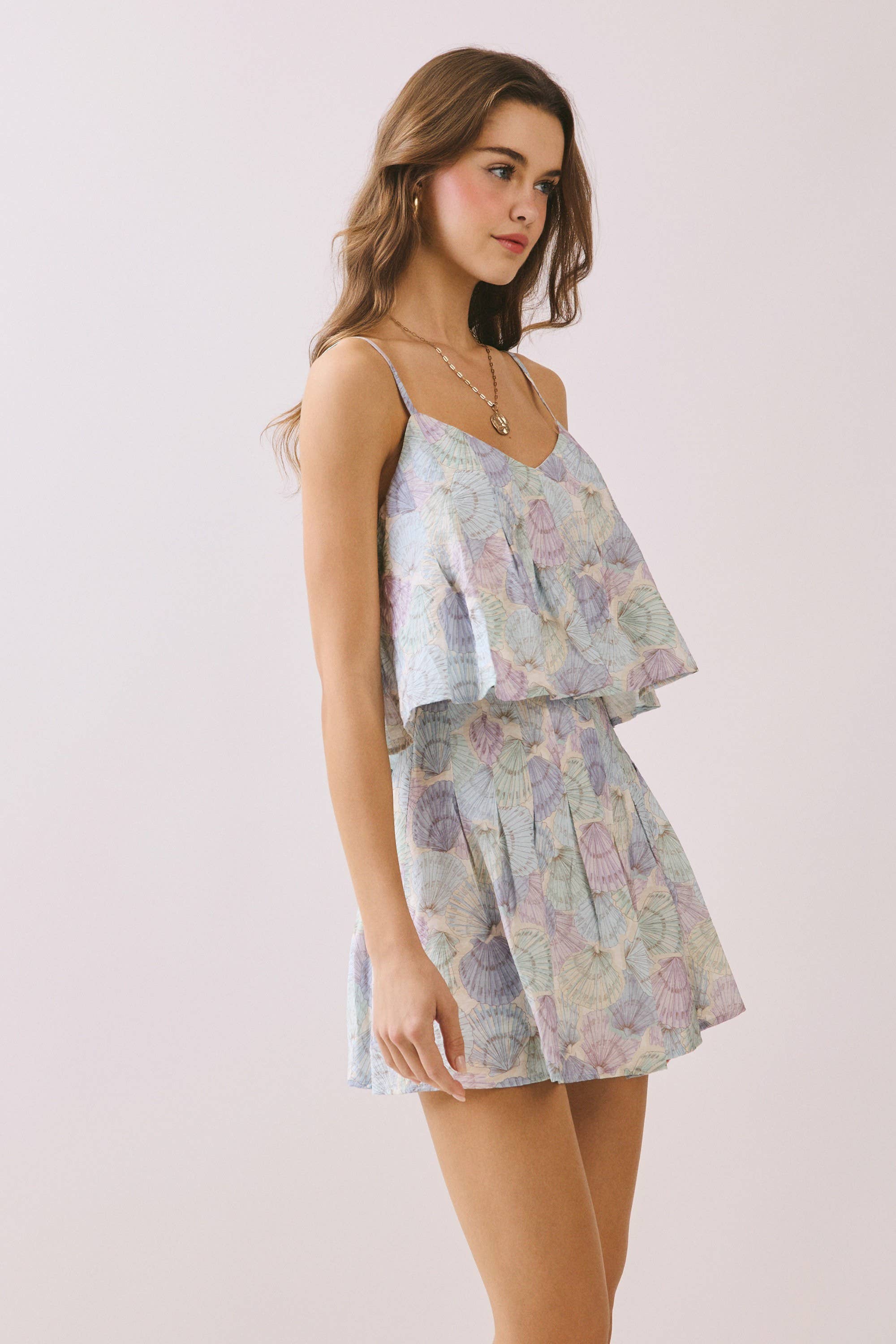 SHELLY FLOUNCE HEM SET