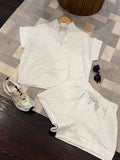 EVERYDAY EASE LONGER LENGTH SHORT IN HEATHER GRAY