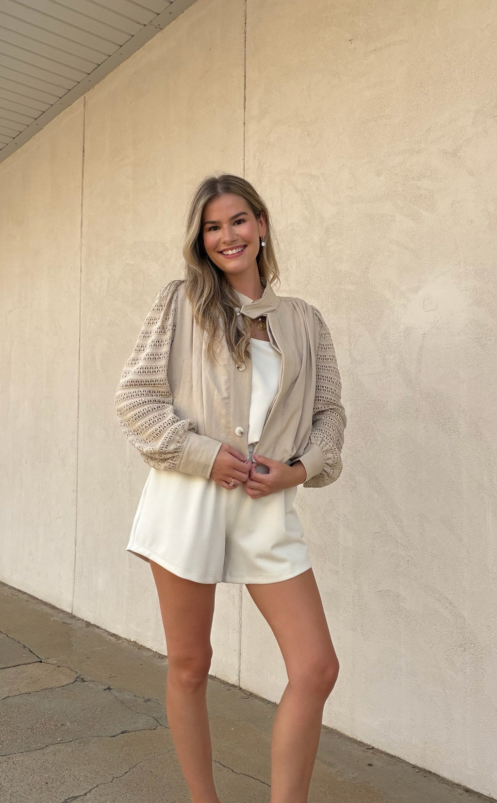 THE WEEKEND EASE SHORT | IVORY