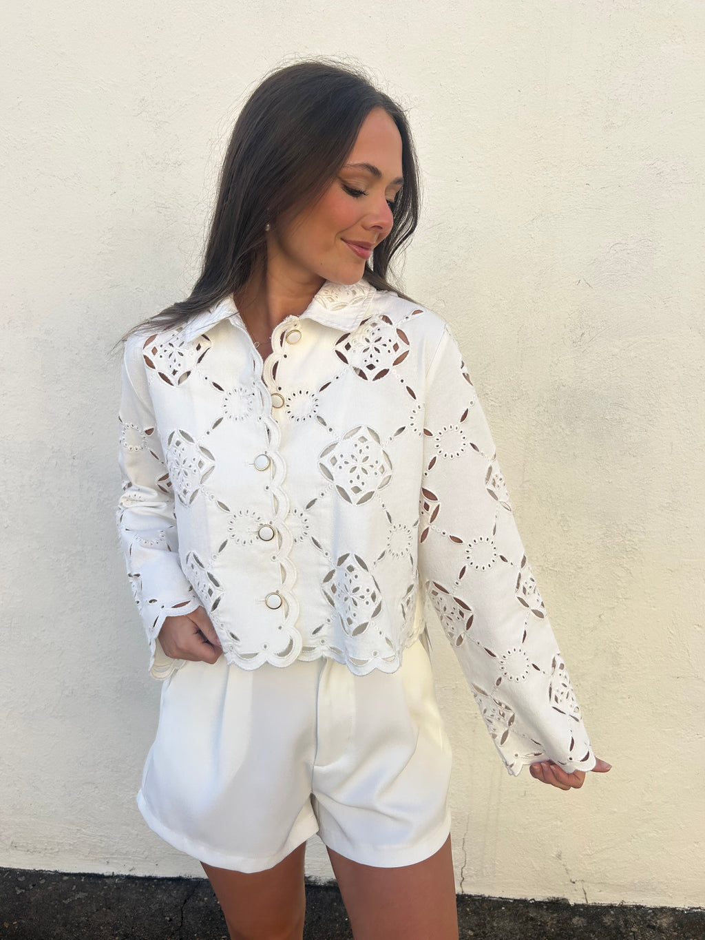 IVORY LACE HEIRLOOM JACKET
