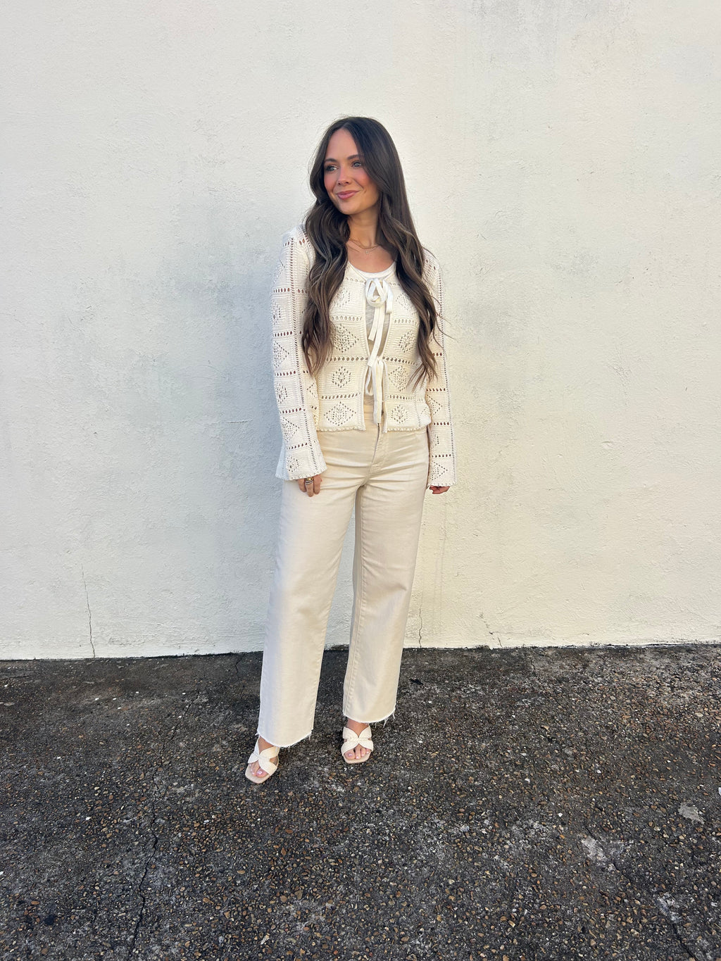 ANOTHER LOVE | DAISY TOP IN VINTAGE CREAM