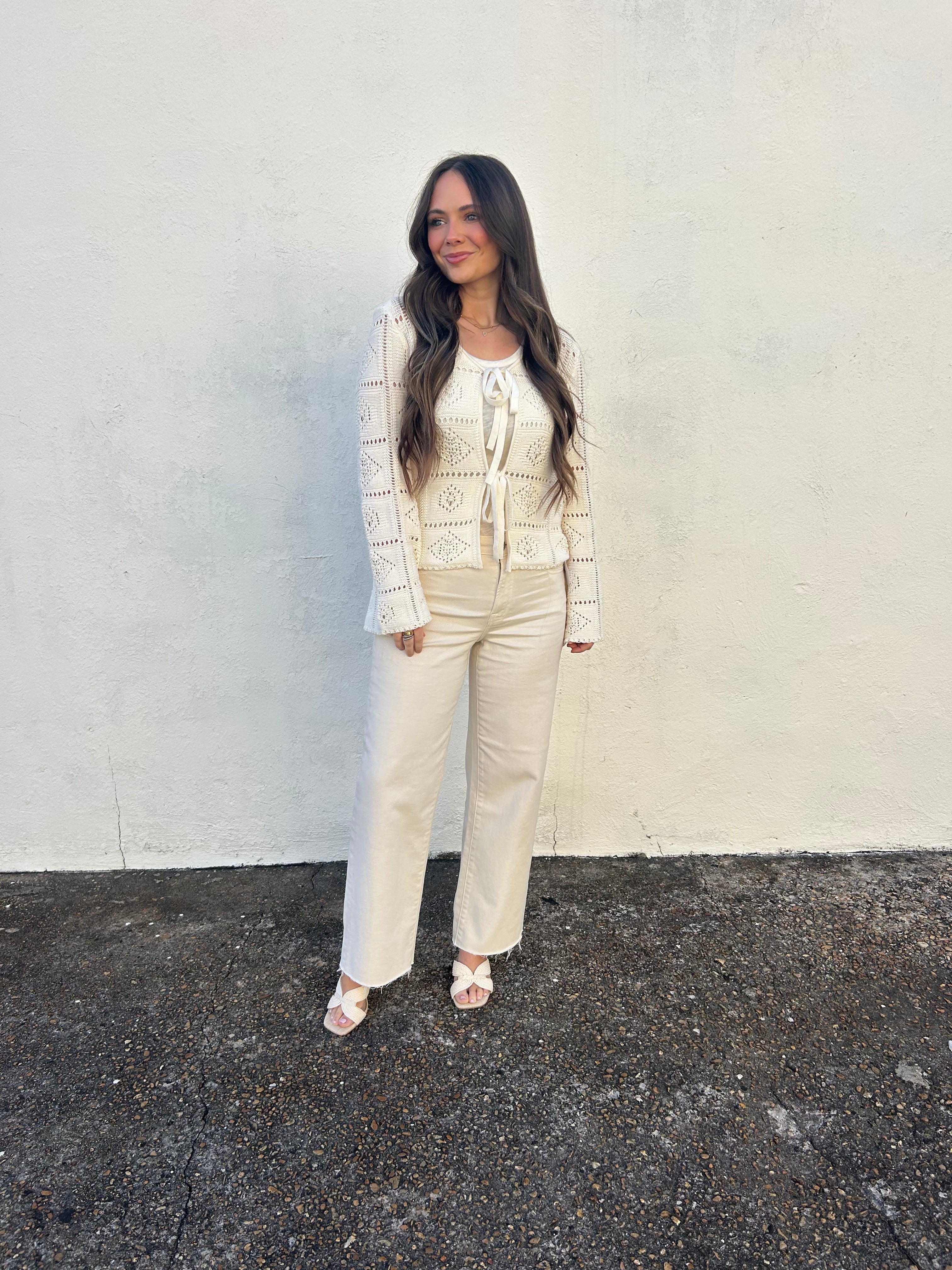 ANOTHER LOVE | DAISY TOP IN VINTAGE CREAM