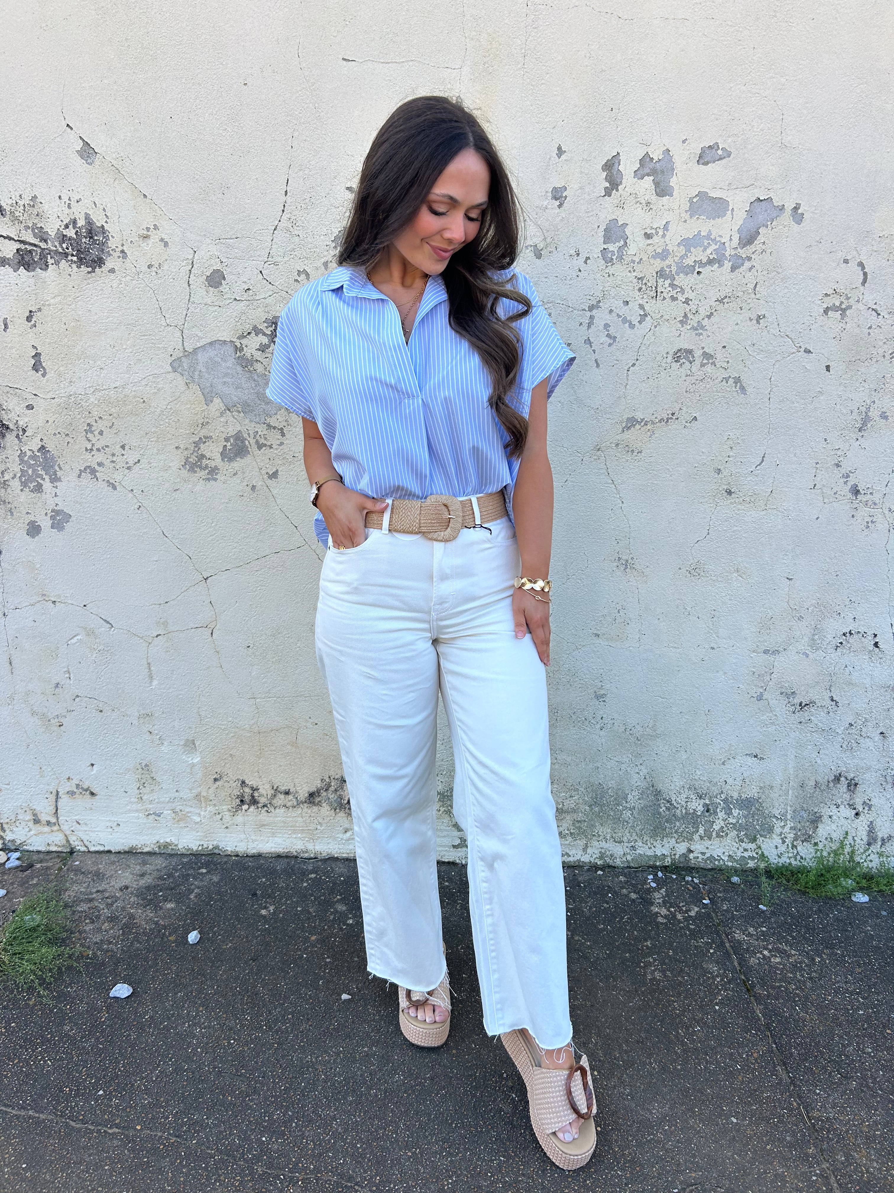 KARLIE | THE NAUTIC STRIPE TOP