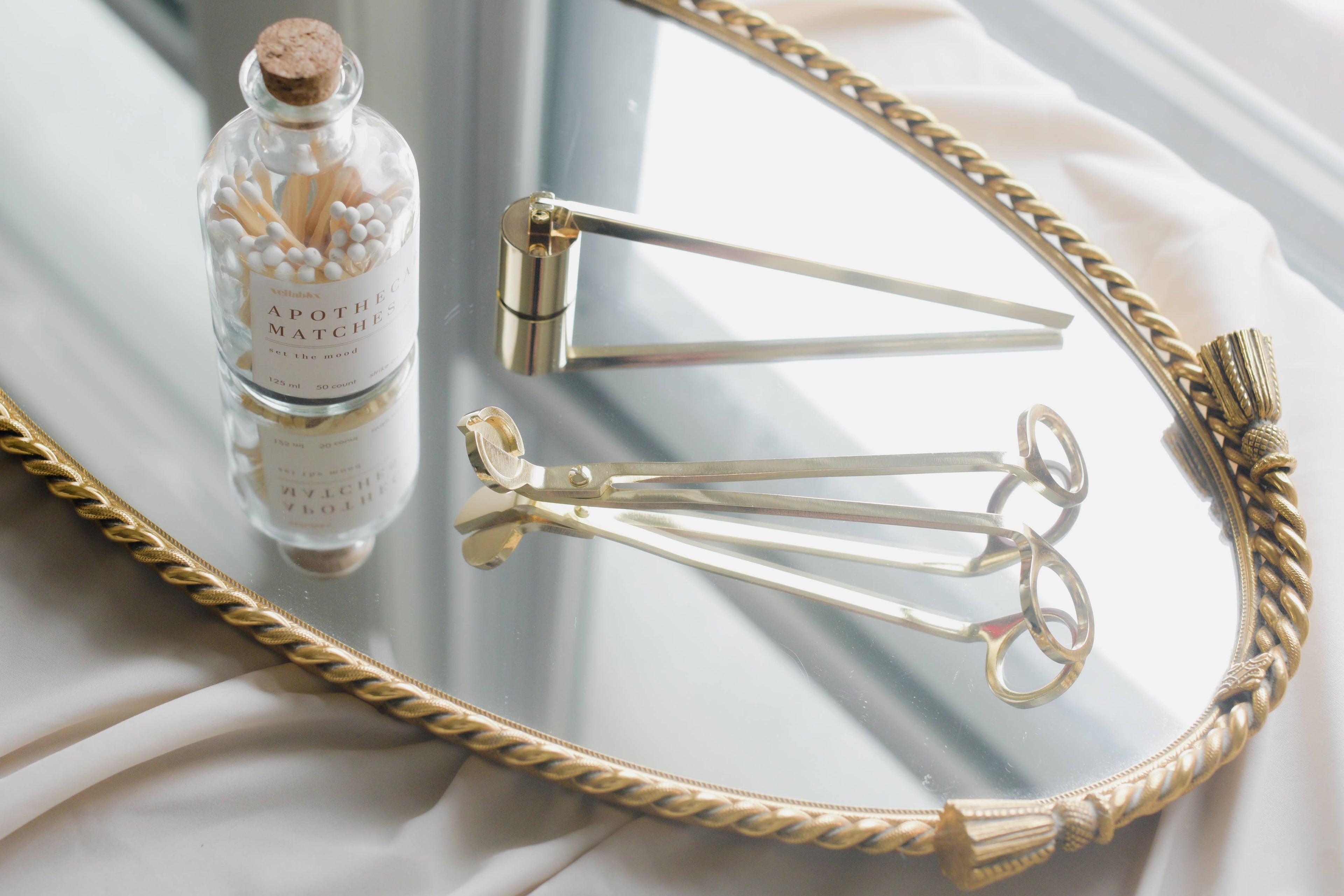 GOLD CANDLE WICK TRIMMER