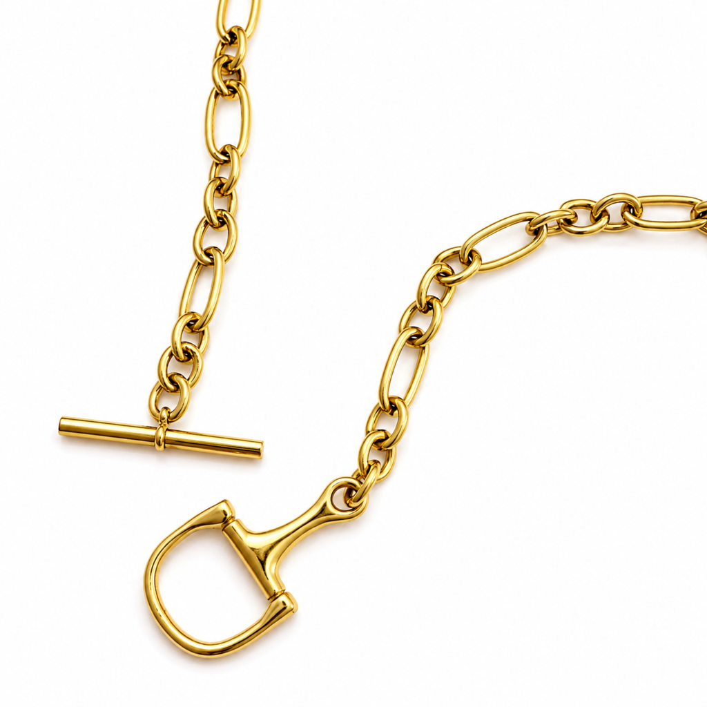 ELLA IVY | CHUNKY EQUESTRIAN BIT NECKLACE
