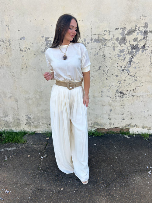 A. REN | SOFT SAND WIDE LEG PANT