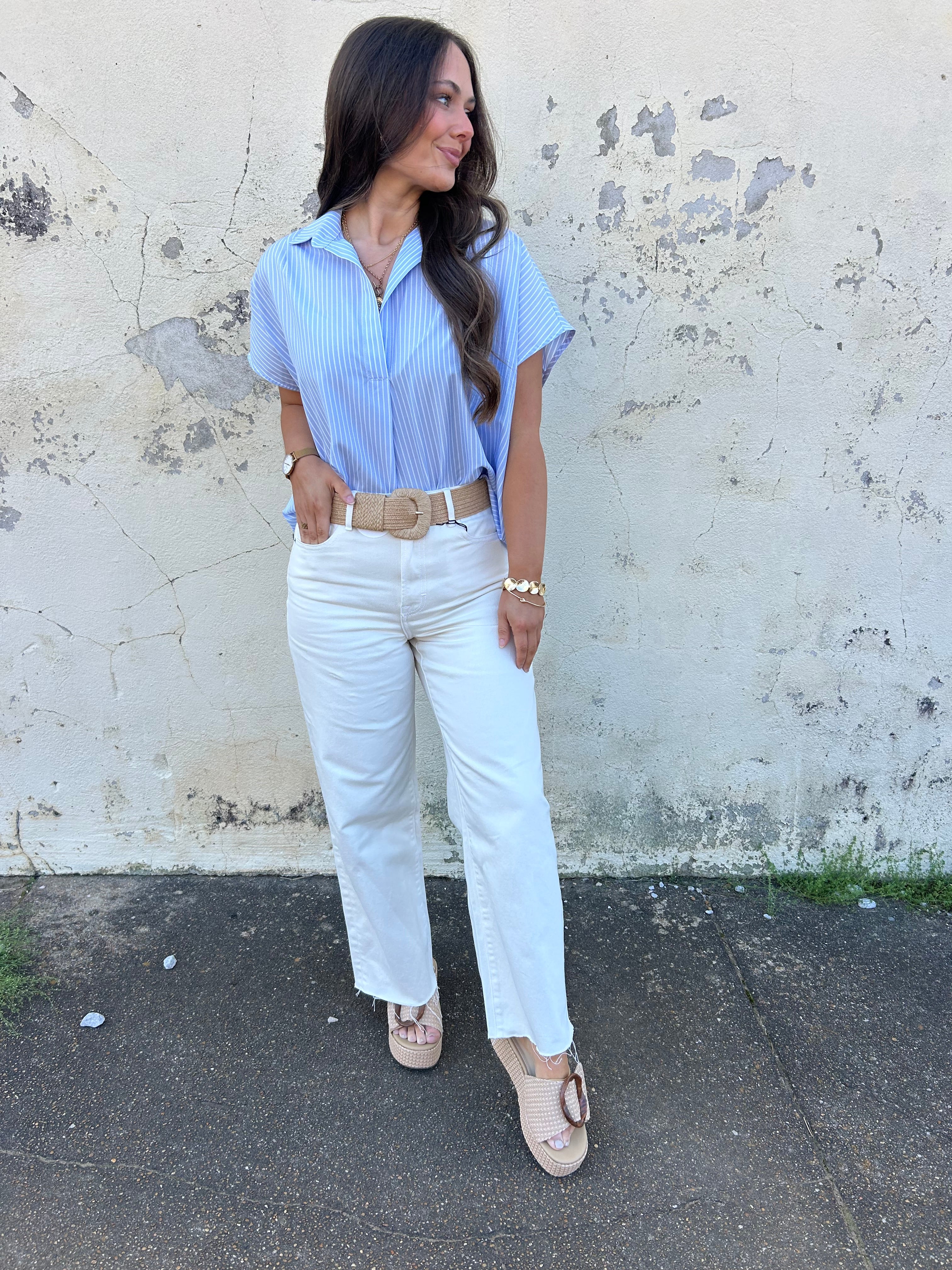 KARLIE | THE NAUTIC STRIPE TOP