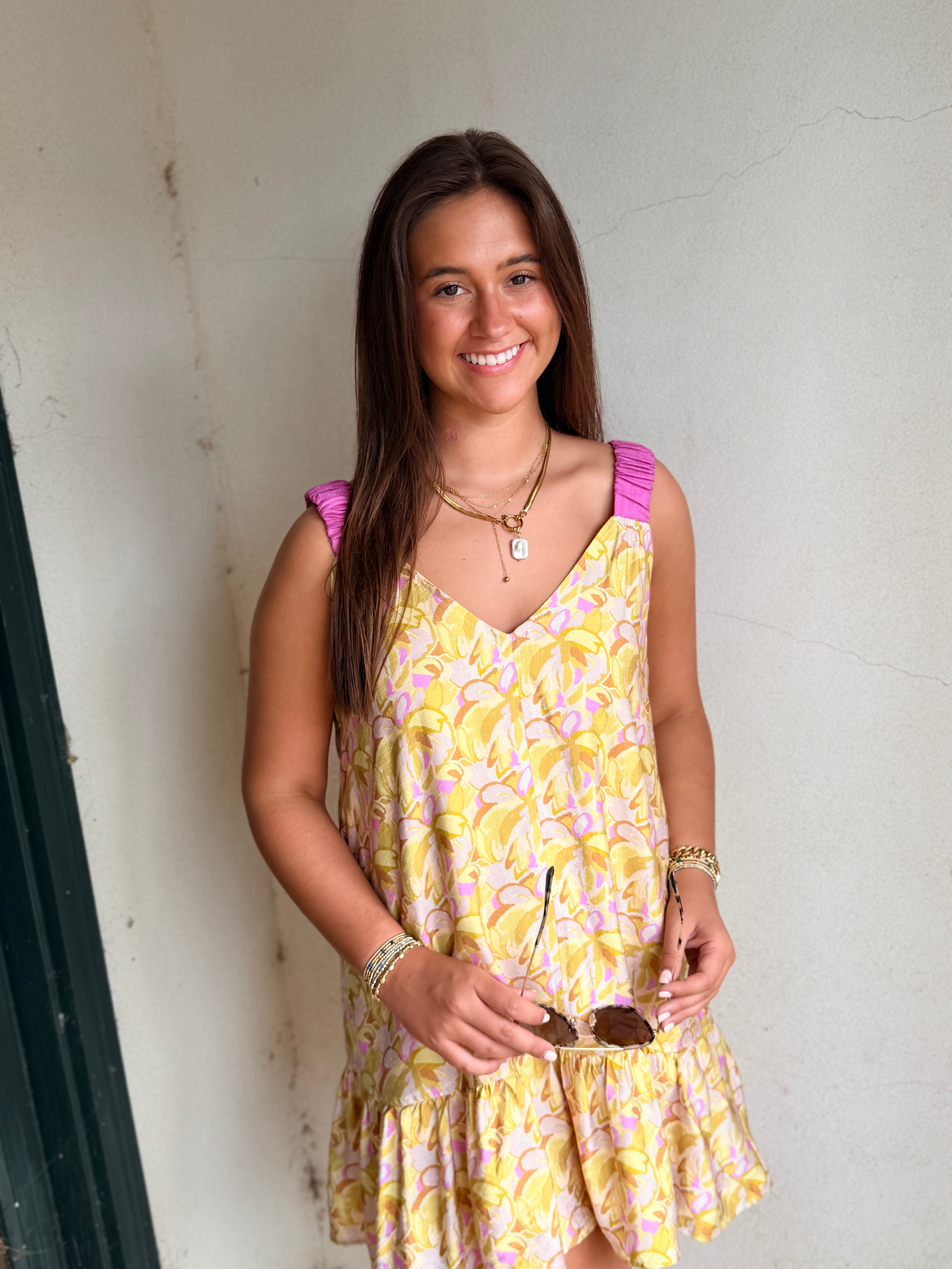 YELLOW LOVEBIRDS THE LABEL | THE ELVIRA DRESS