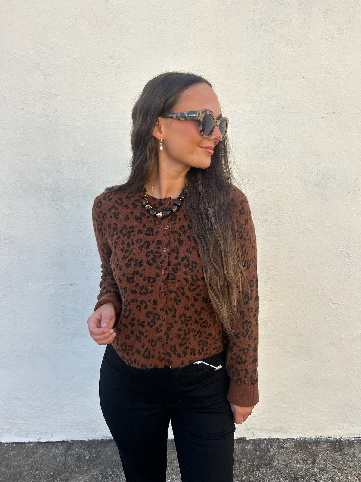 Z SUPPLY | MEDINA LEOPARD CARDIGAN