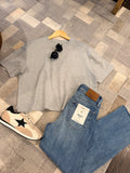 DEAR JOHN | THE MADDOX TOP IN HEATHER GREY