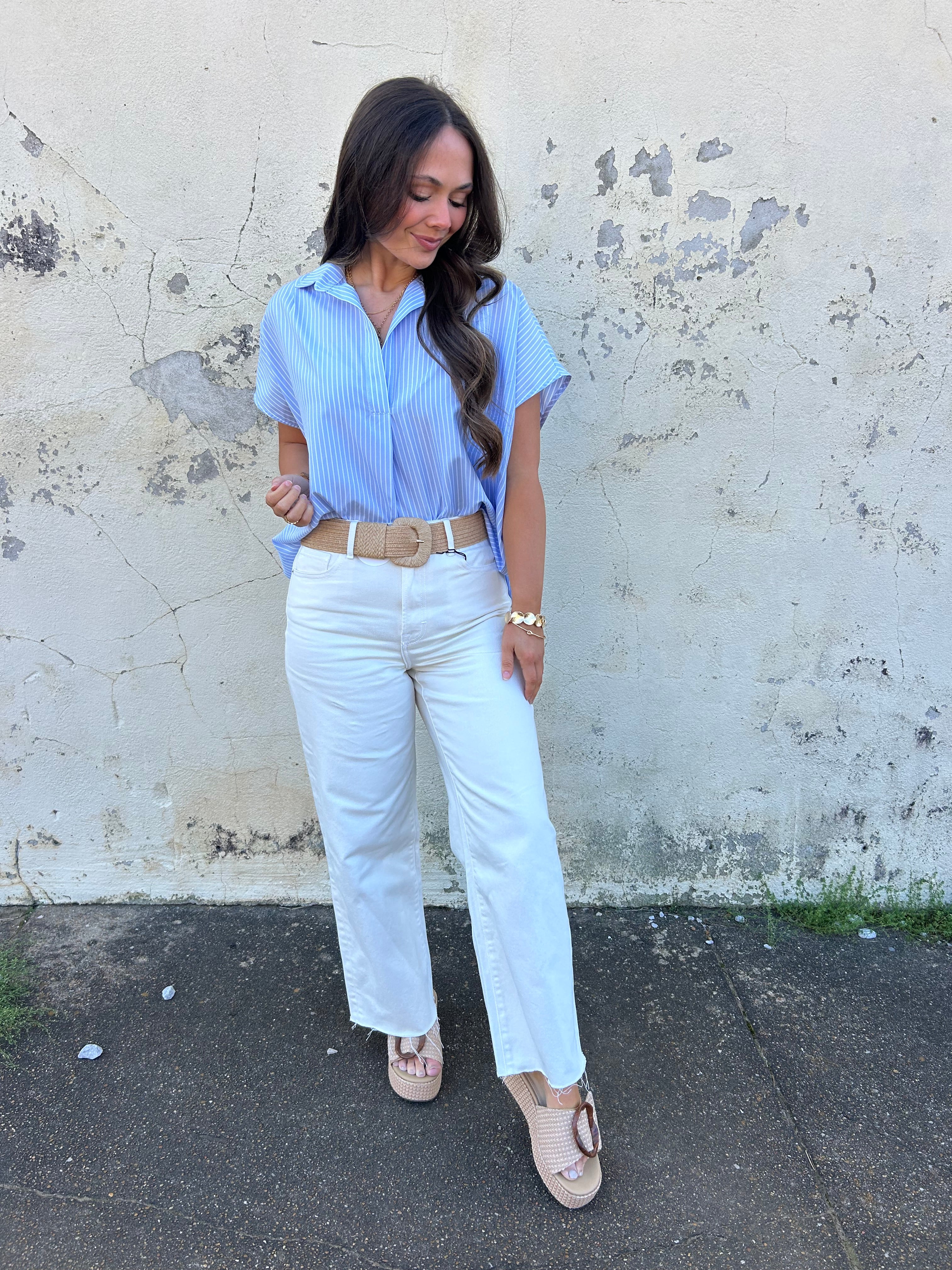 KARLIE | THE NAUTIC STRIPE TOP