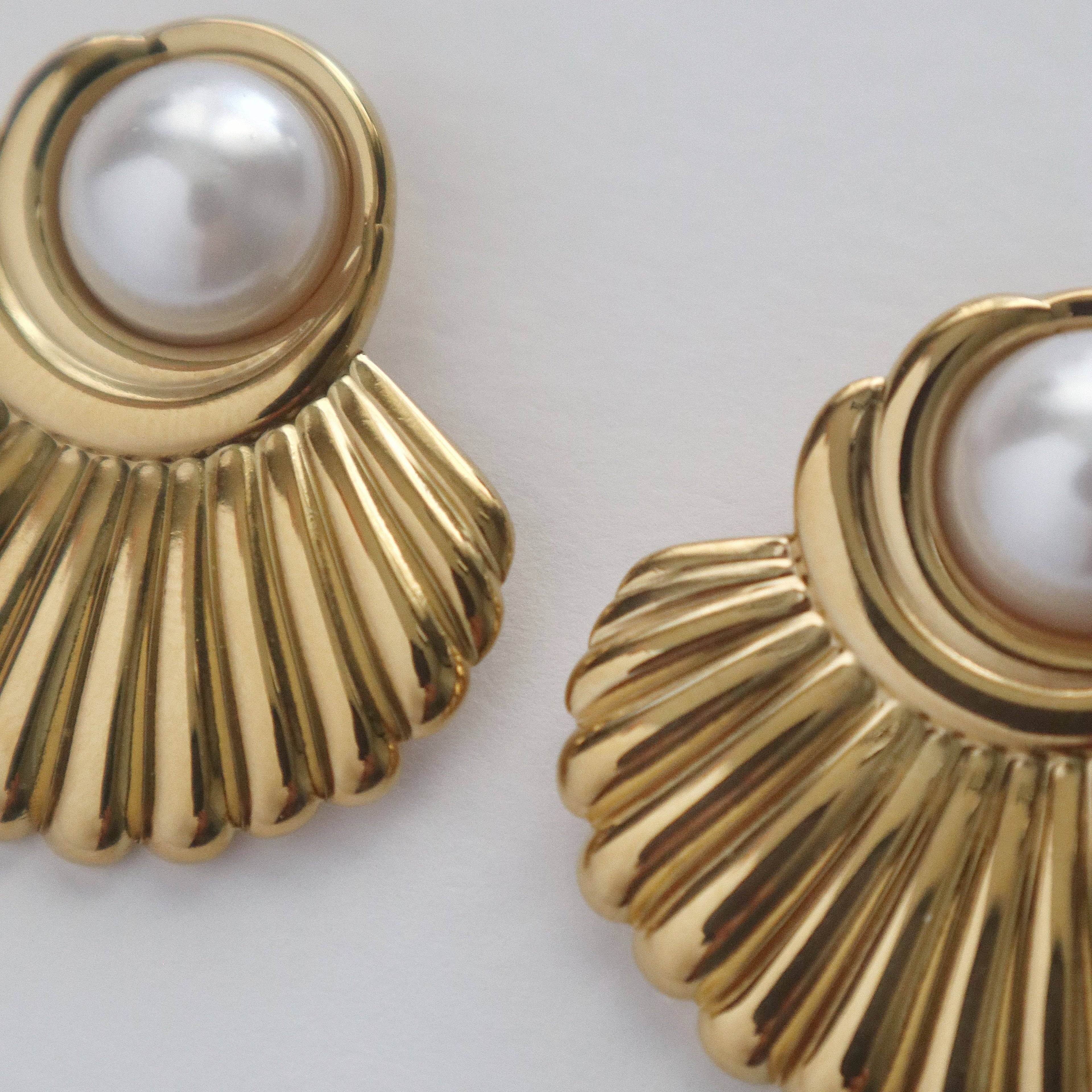 JESSA JEWELRY | BRIELLE PEARL EARRINGS