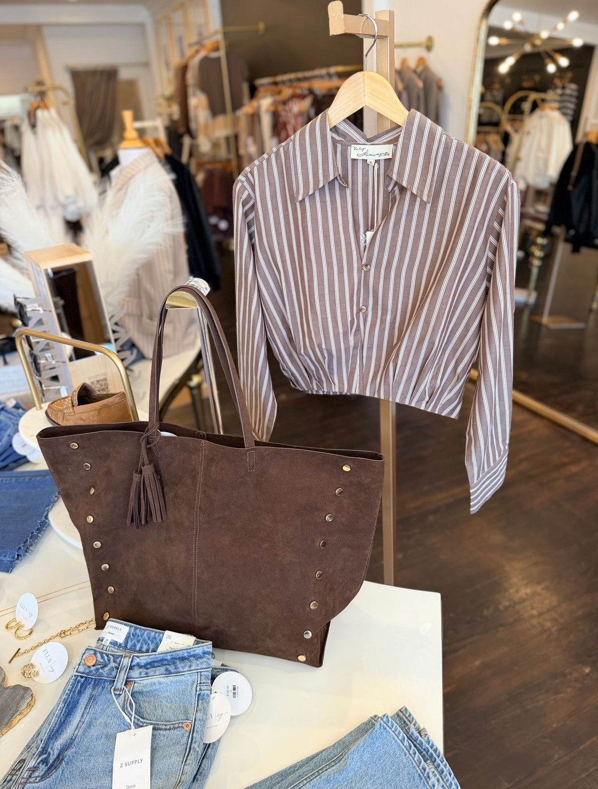 VINTAGE HAVANA | COLLARED BLOUSE