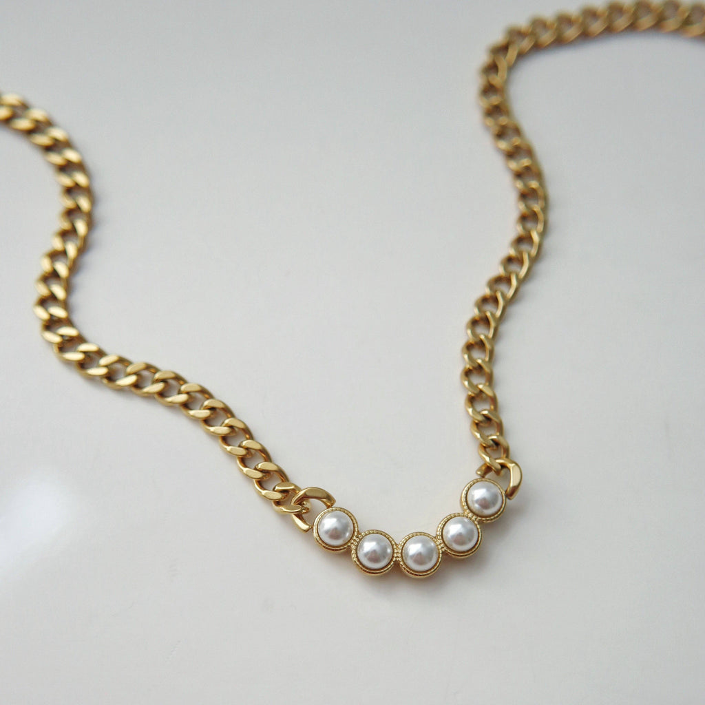 JESSA JEWELRY | DELPHINE PEARL NECKLACE