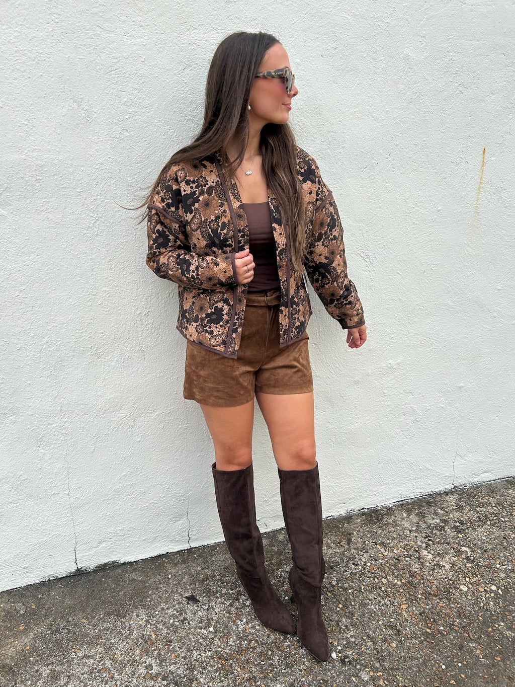 ANOTHER LOVE | SAJA JACKET FALLEN FLOWERS