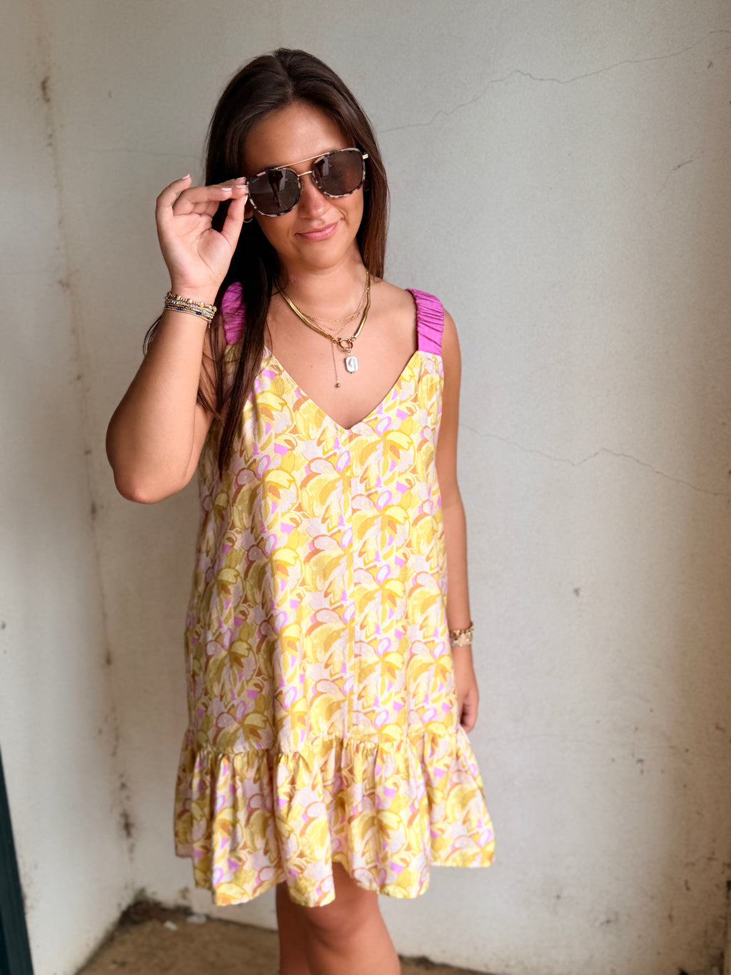 YELLOW LOVEBIRDS THE LABEL | THE ELVIRA DRESS
