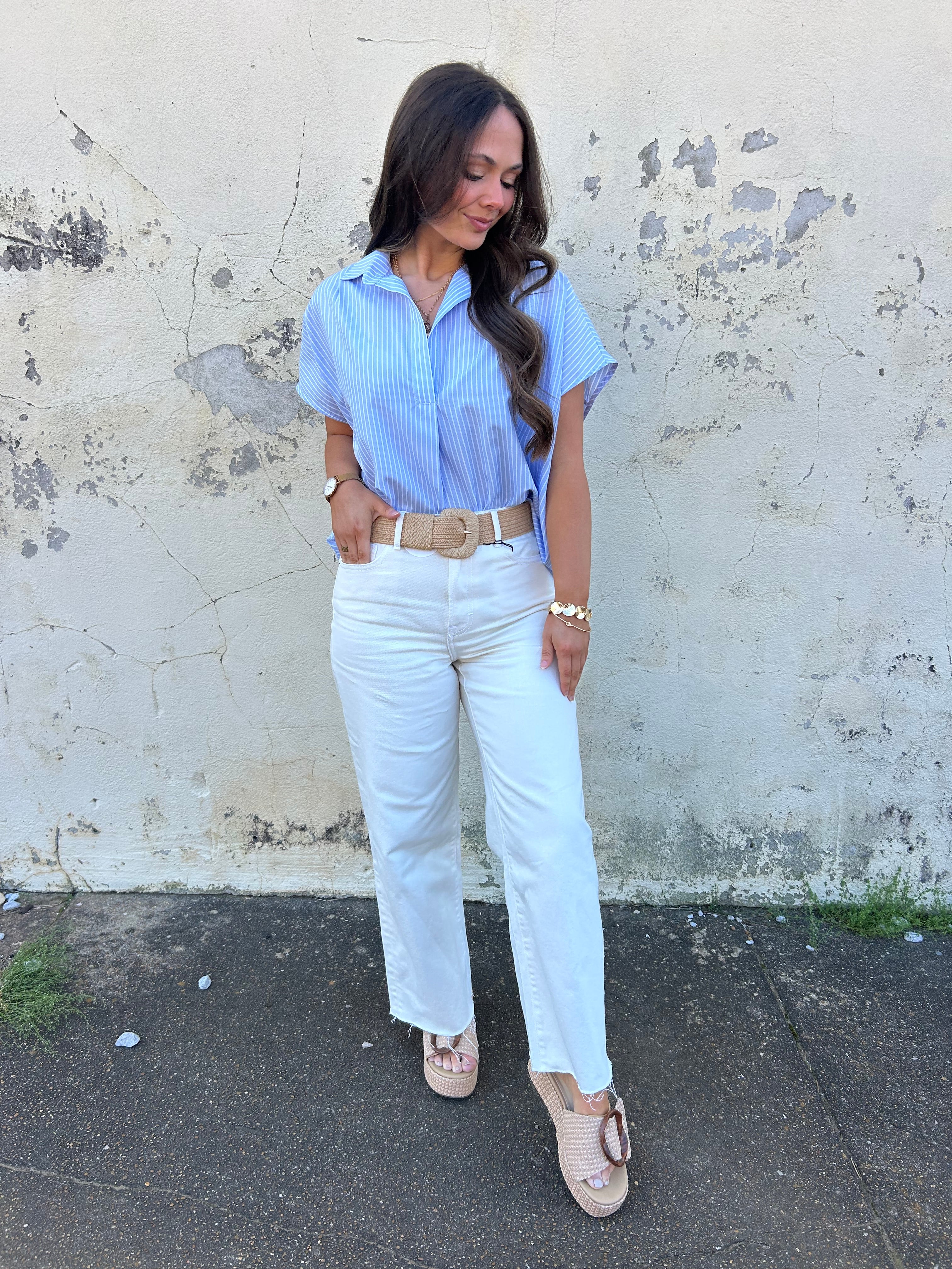 KARLIE | THE NAUTIC STRIPE TOP