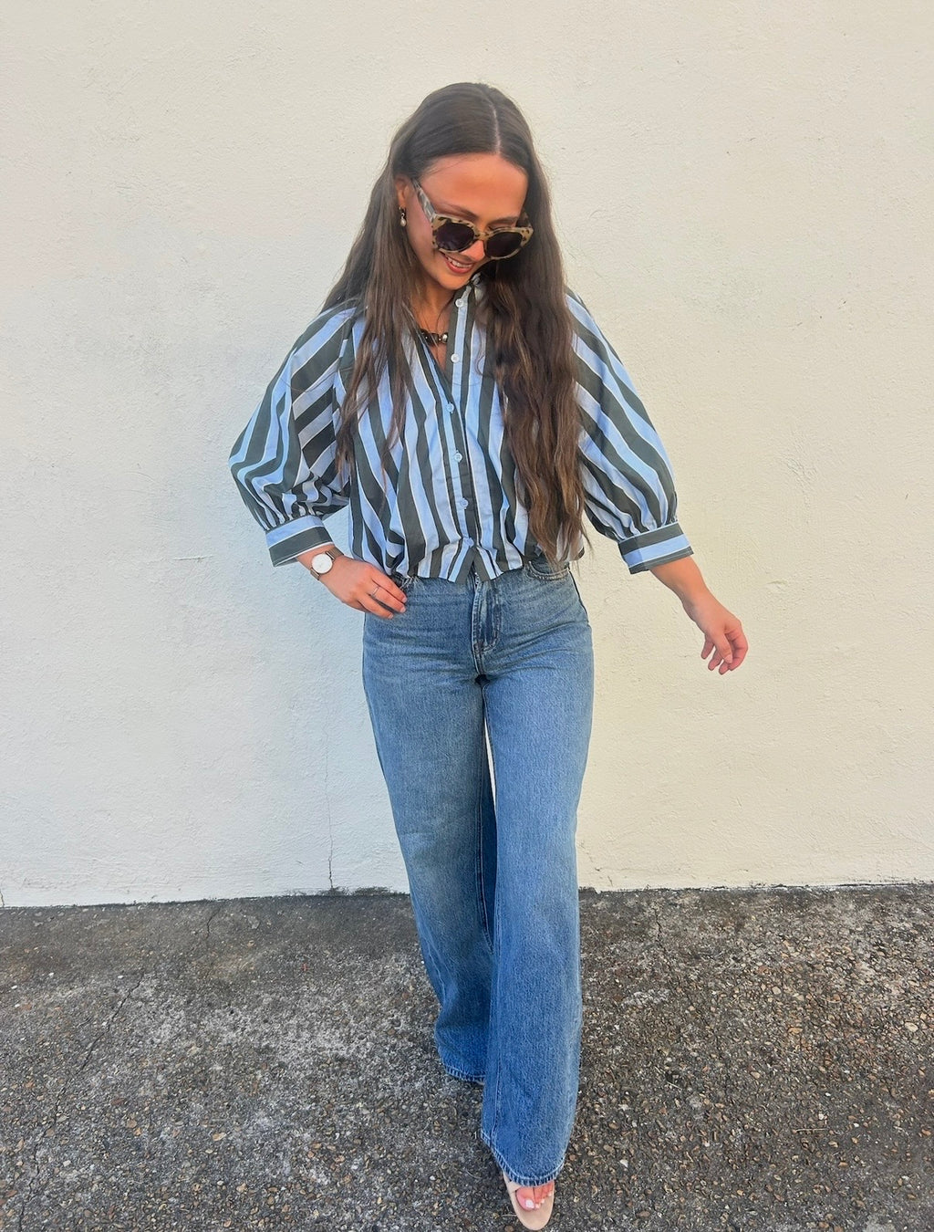 Z SUPPLY | THE HEAD TURNER HIGH-RISE WIDE DENIM
